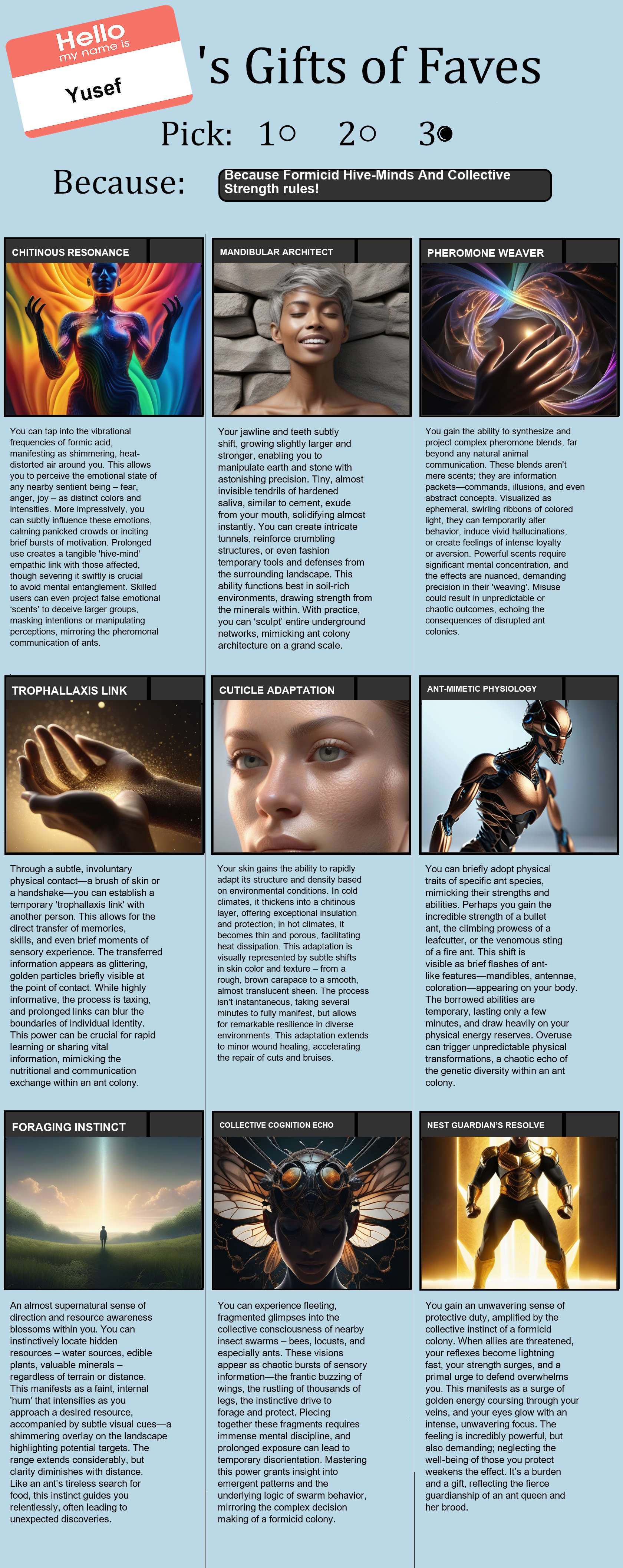 Formicid Hive-Minds And Collective Strength