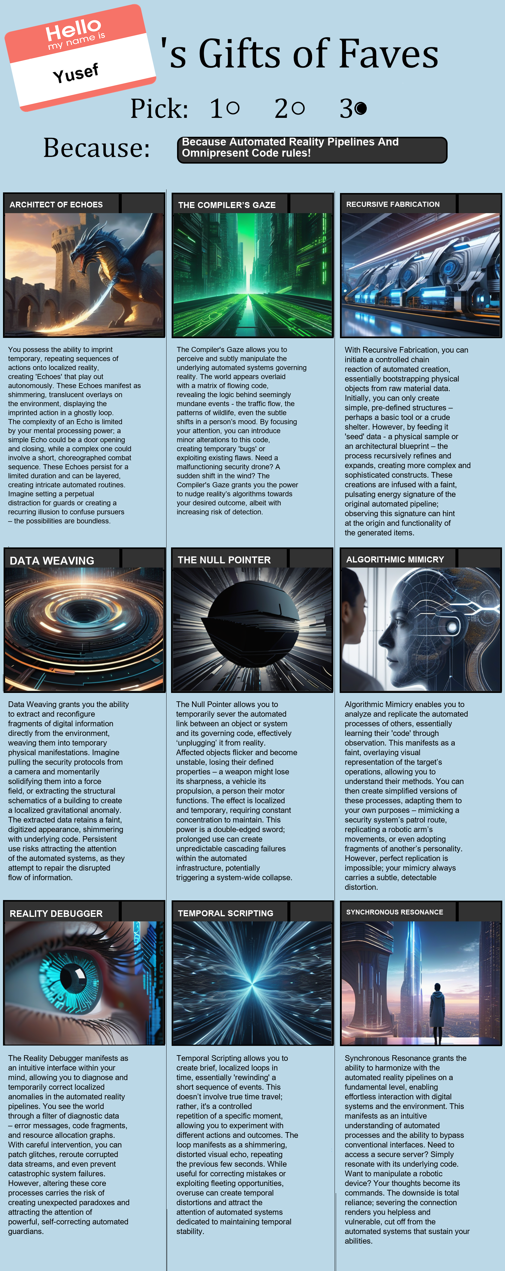 Automated Reality Pipelines And Omnipresent Code