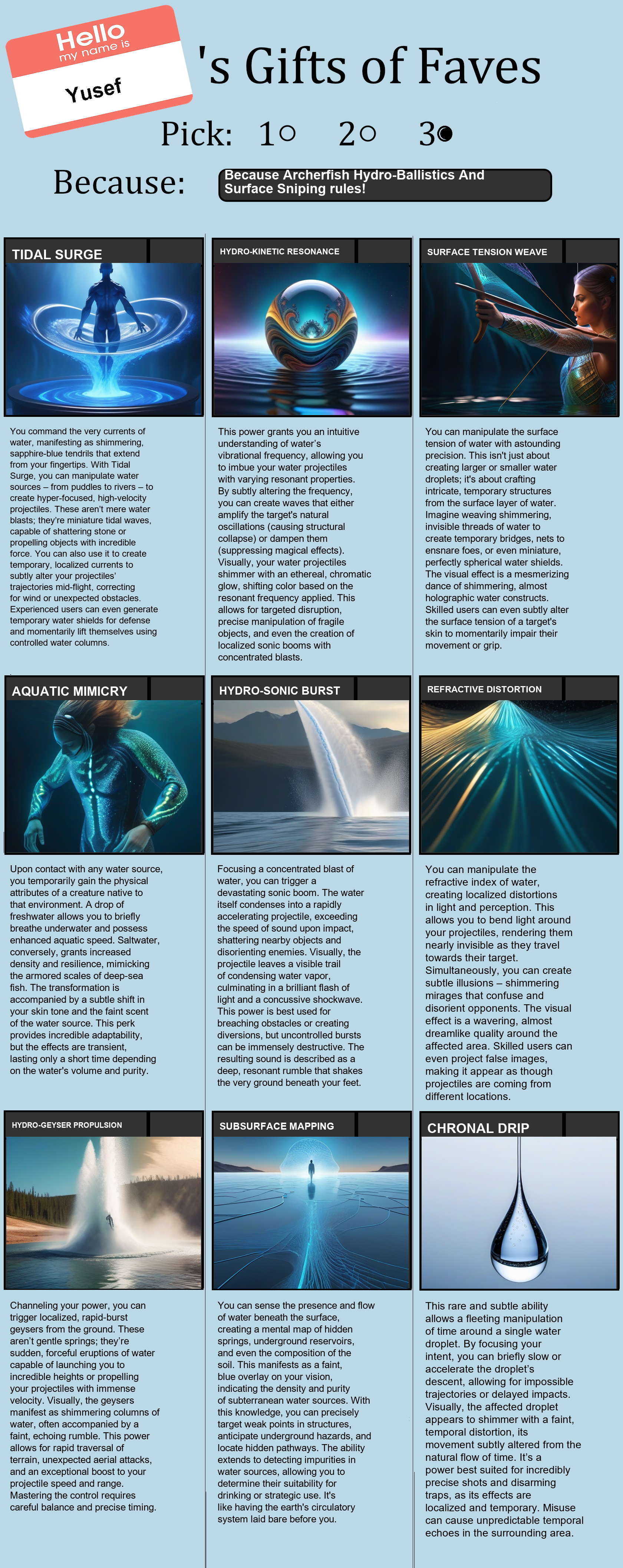 Archerfish Hydro-Ballistics And Surface Sniping