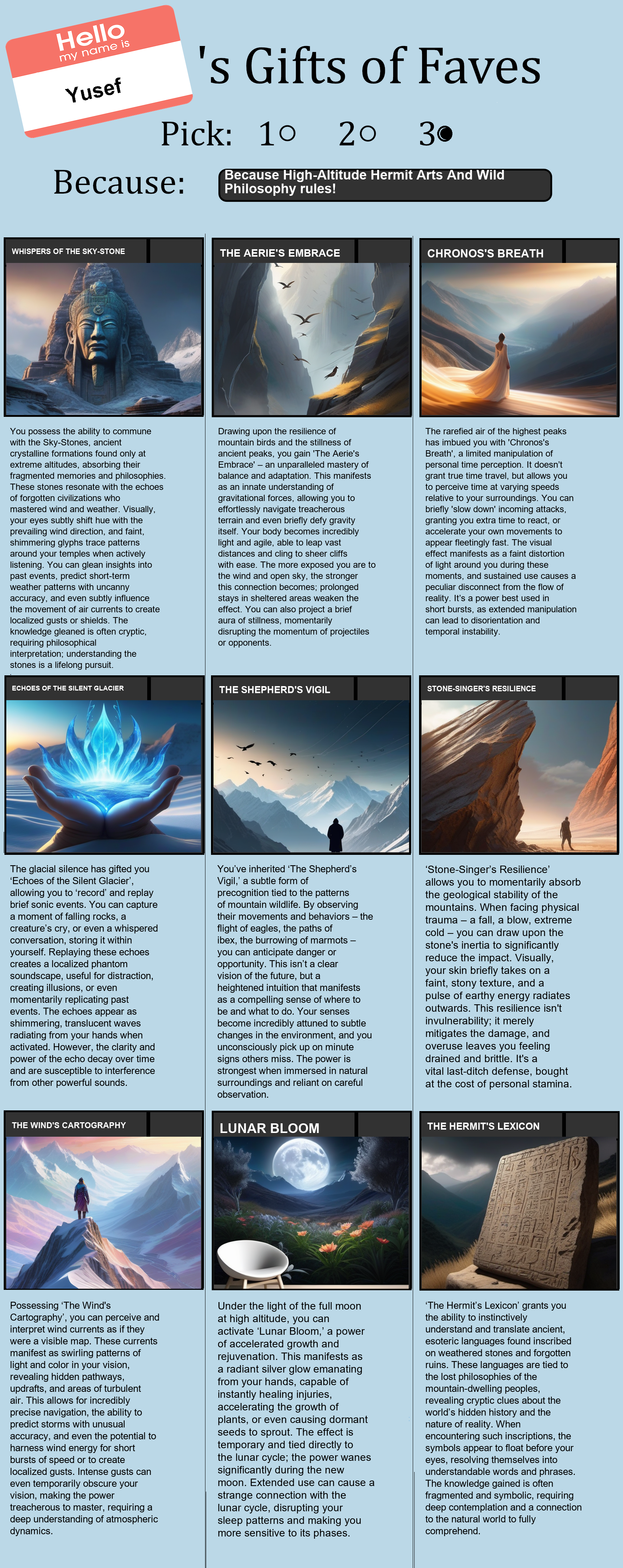 High-Altitude Hermit Arts And Wild Philosophy