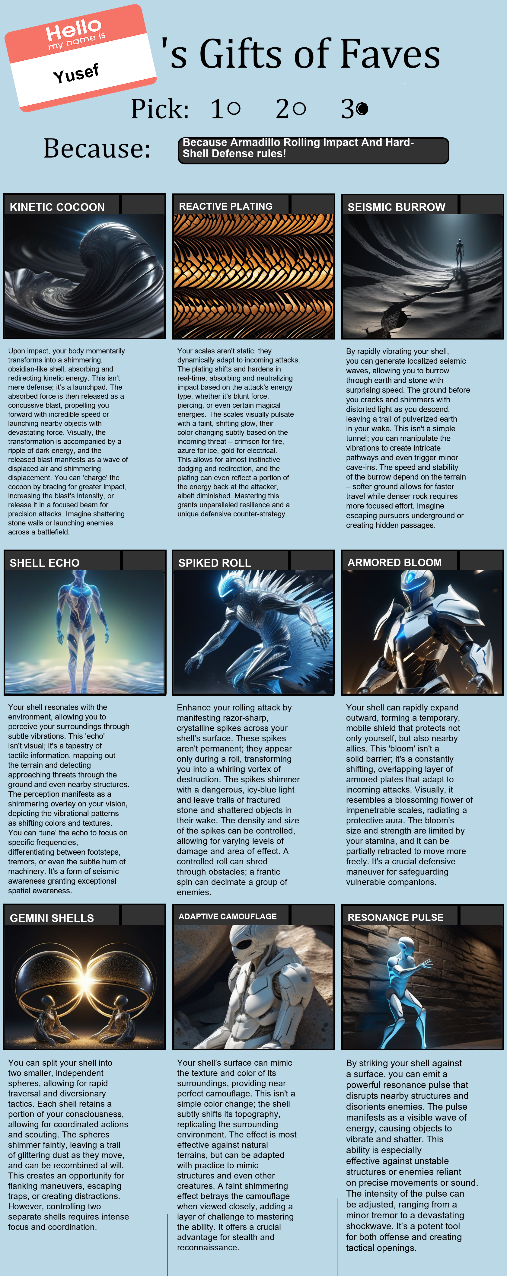 Armadillo Rolling Impact And Hard-Shell Defense