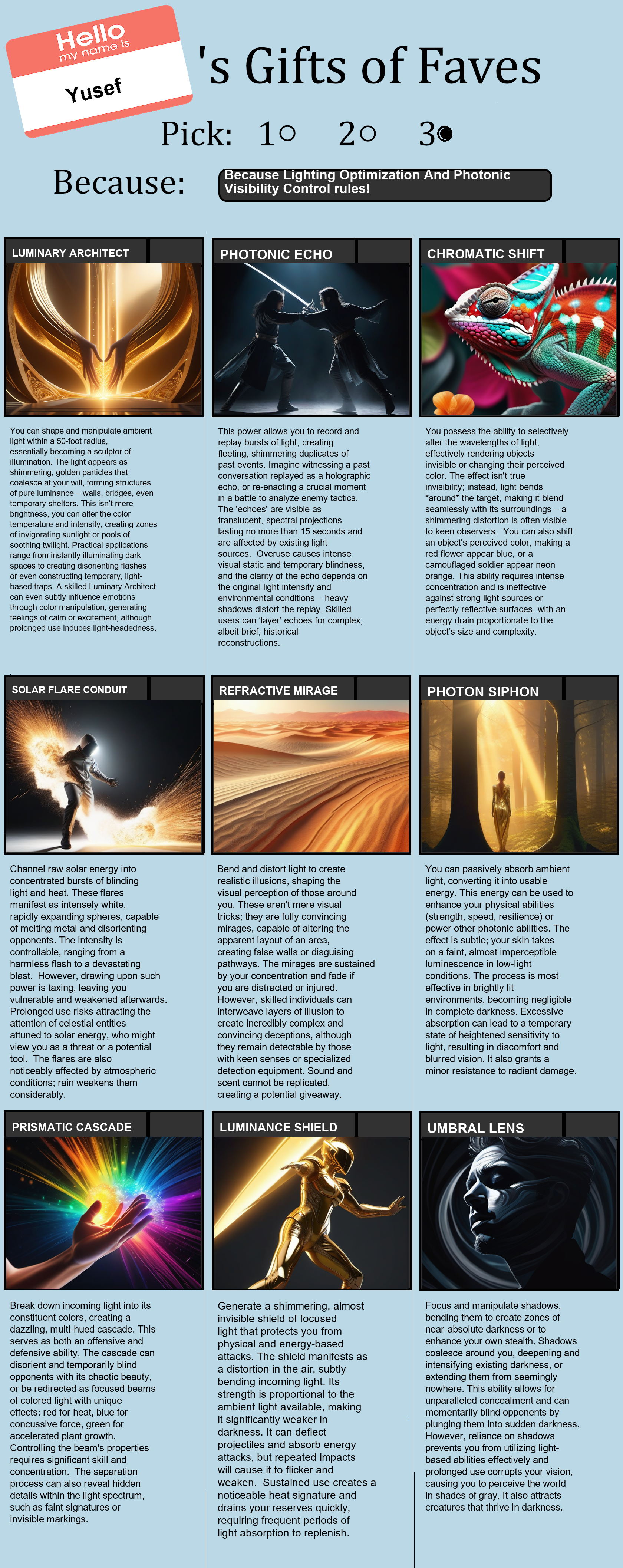 Lighting Optimization And Photonic Visibility Control