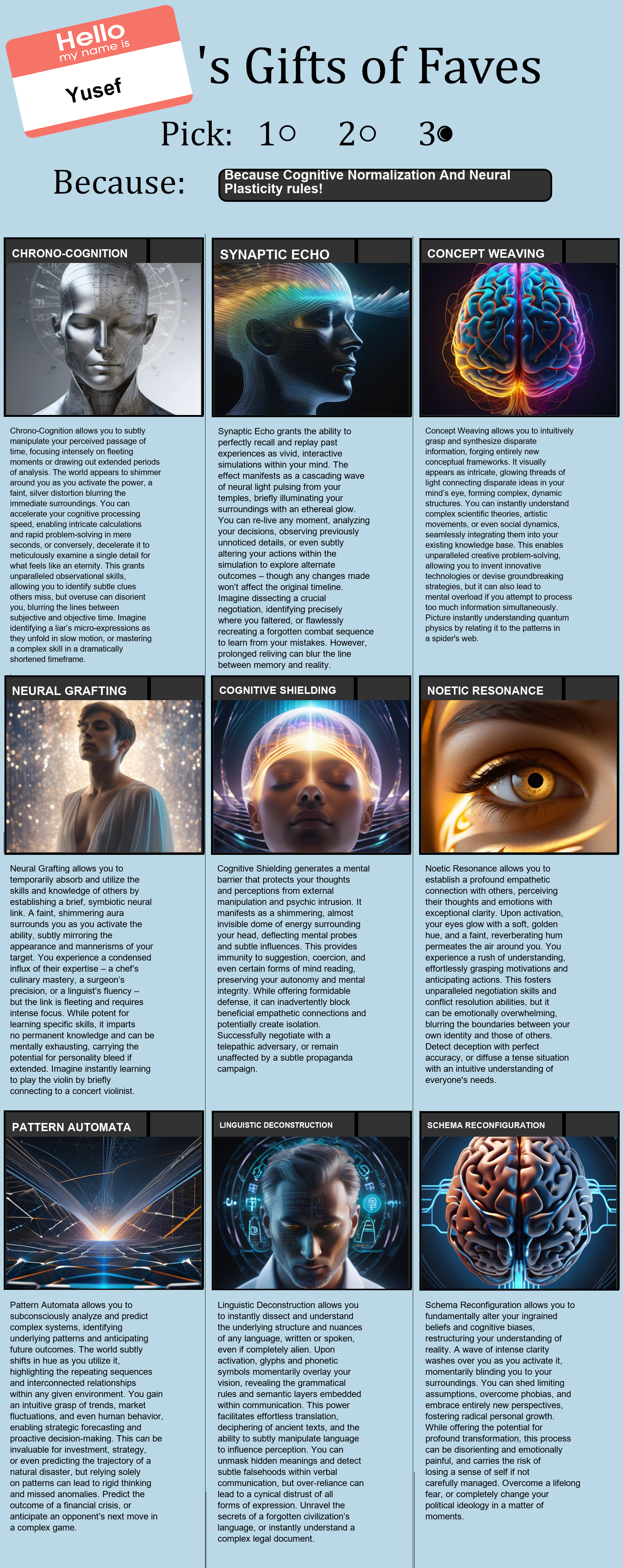 Cognitive Normalization And Neural Plasticity