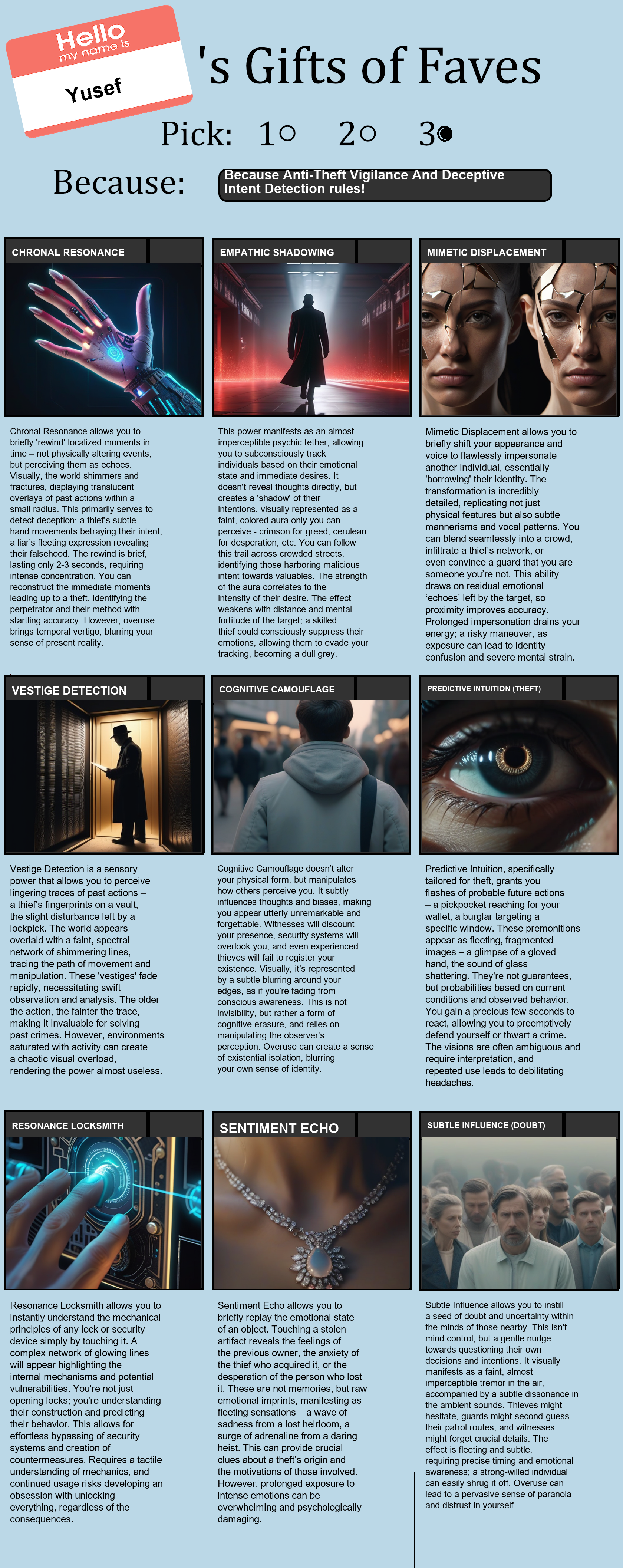 Anti-Theft Vigilance And Deceptive Intent Detection
