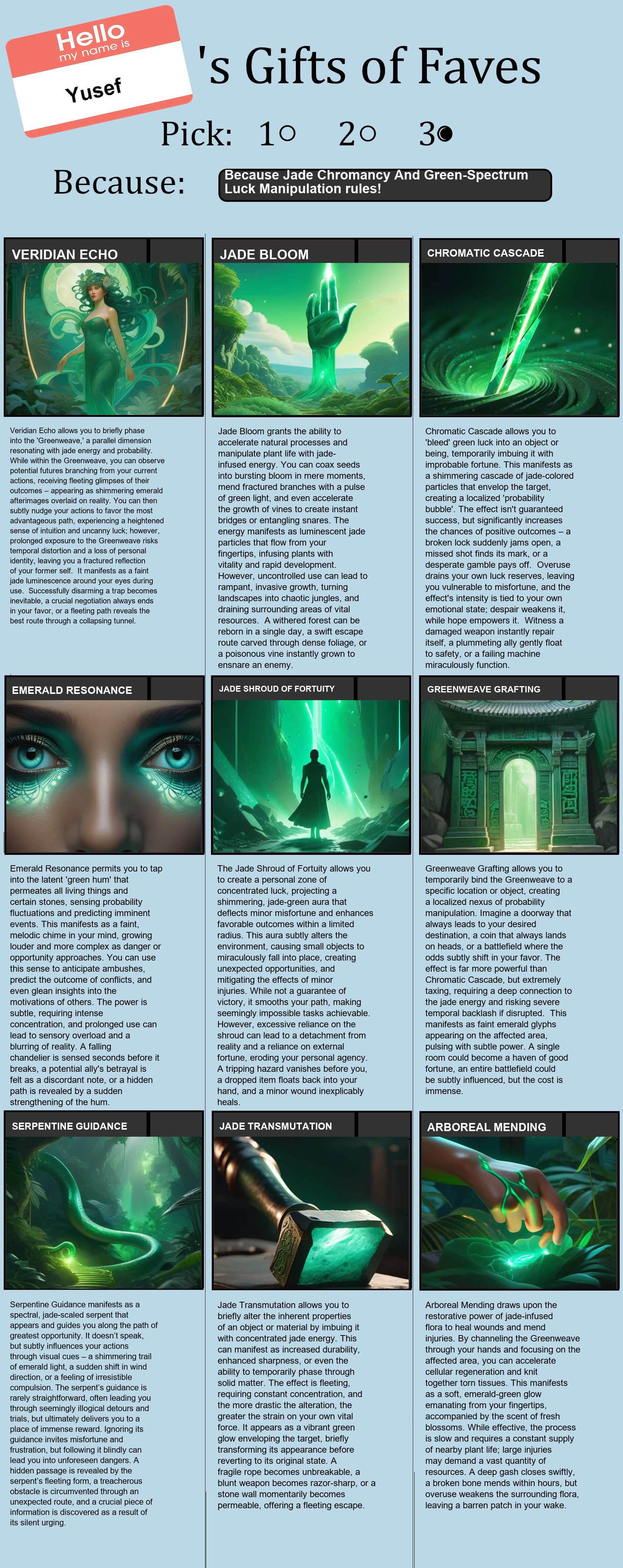 Jade Chromancy And Green-Spectrum Luck Manipulation