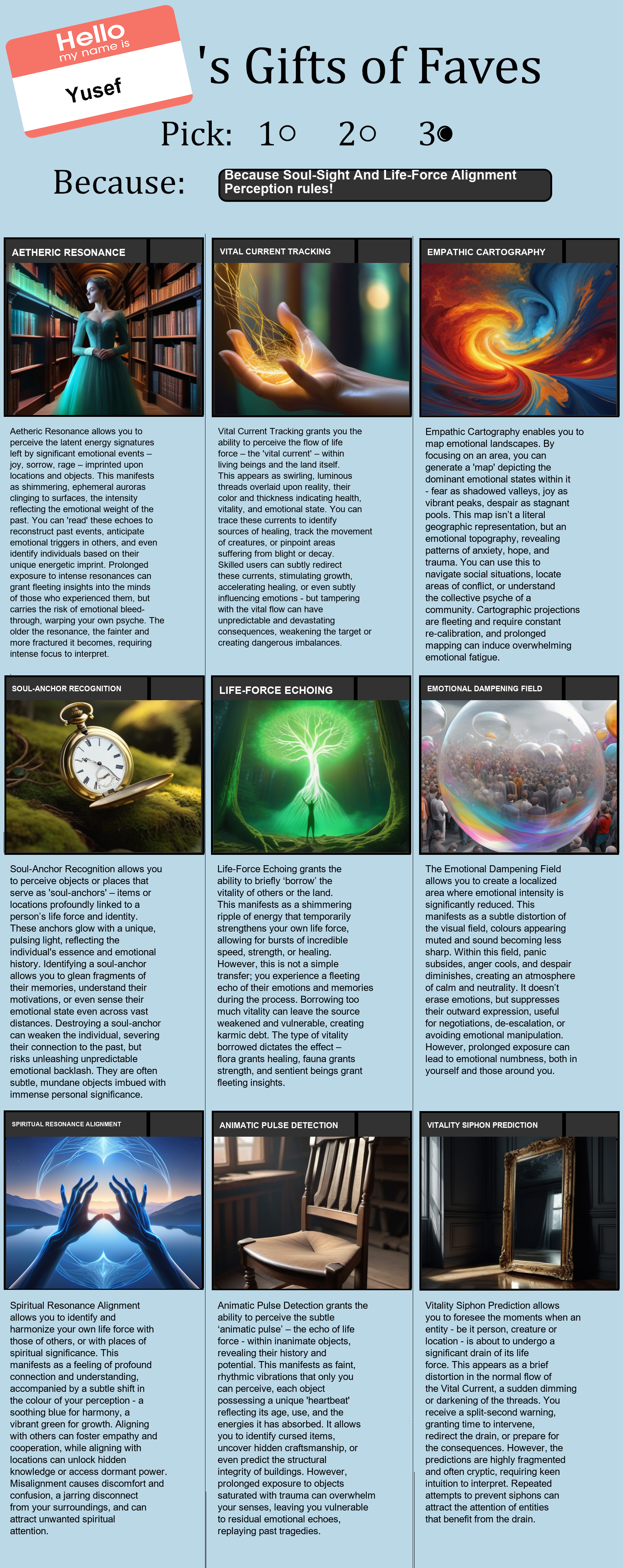 Soul-Sight And Life-Force Alignment Perception
