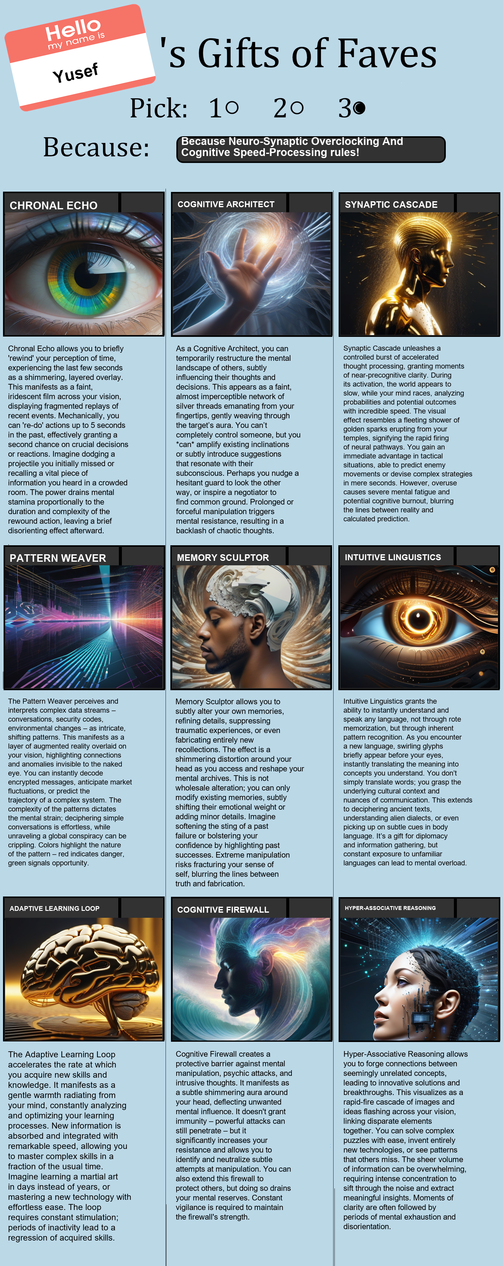 Neuro-Synaptic Overclocking And Cognitive Speed-Processing