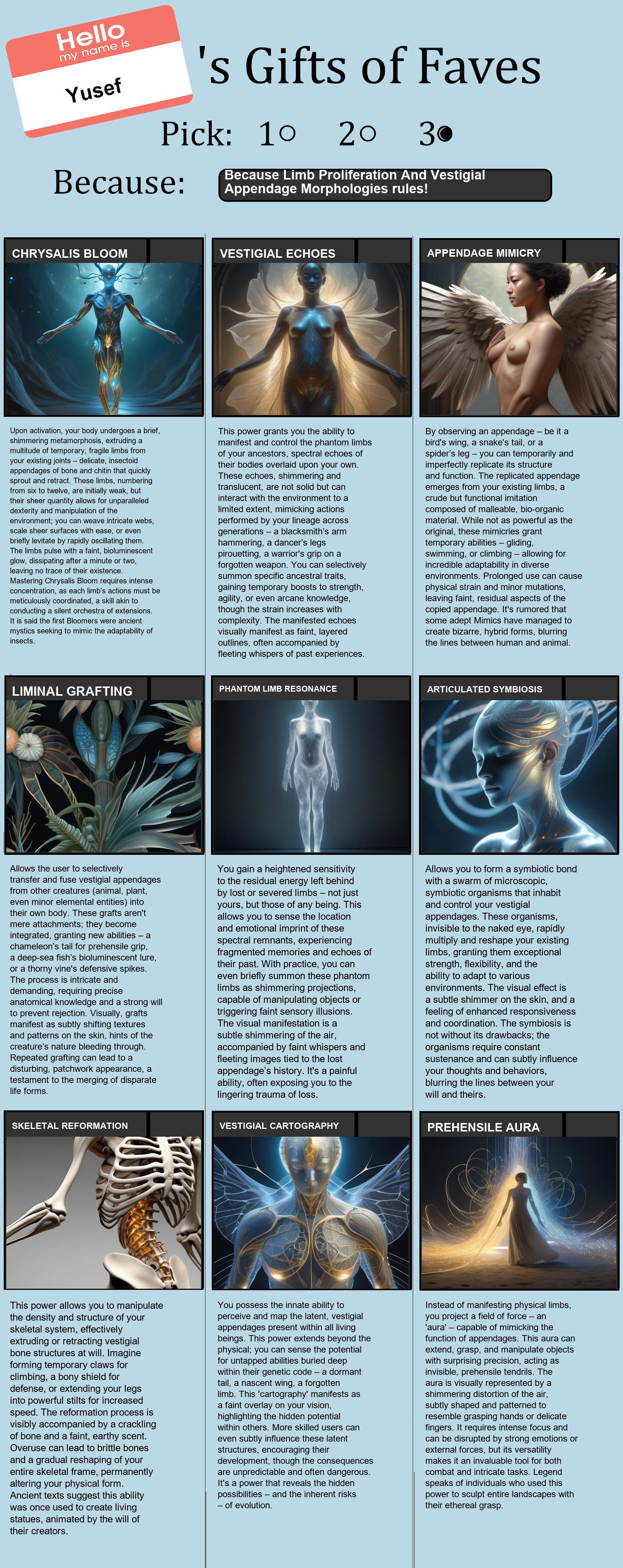 Limb Proliferation And Vestigial Appendage Morphologies