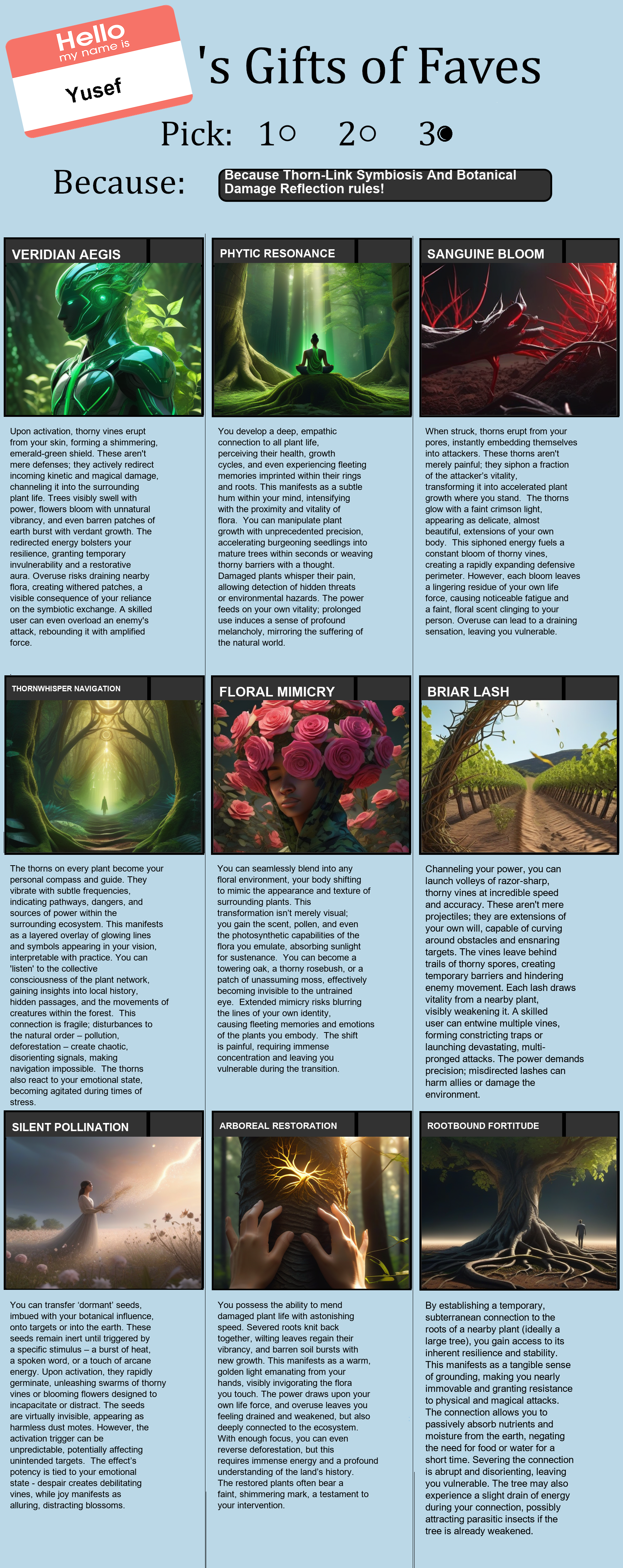 Thorn-Link Symbiosis And Botanical Damage Reflection