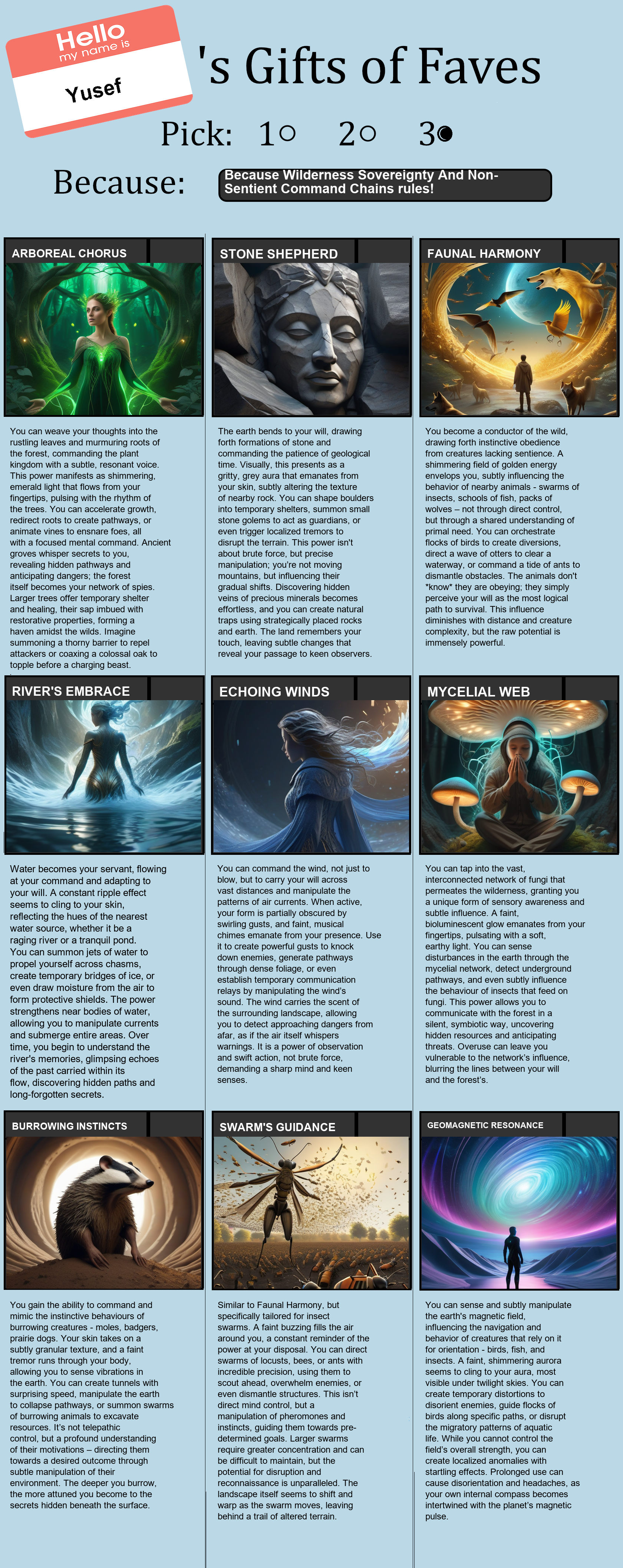 Wilderness Sovereignty And Non-Sentient Command Chains