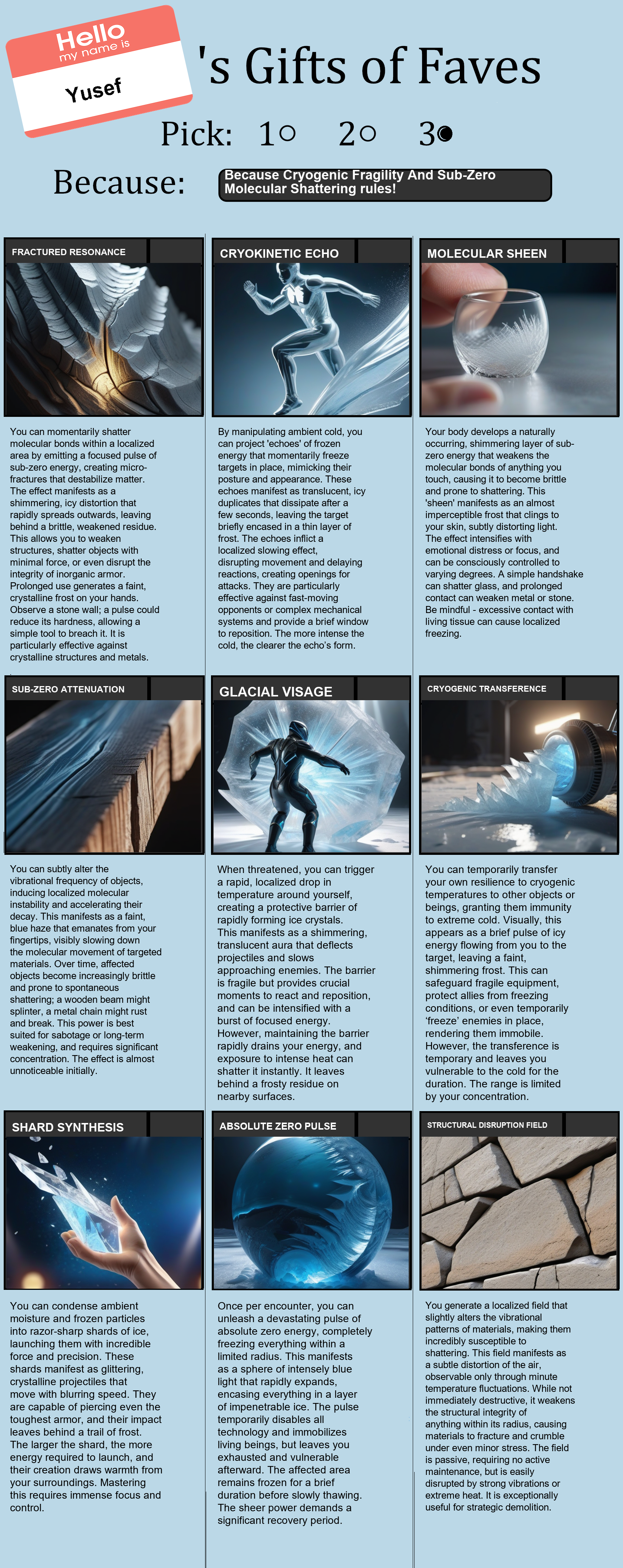 Cryogenic Fragility And Sub-Zero Molecular Shattering