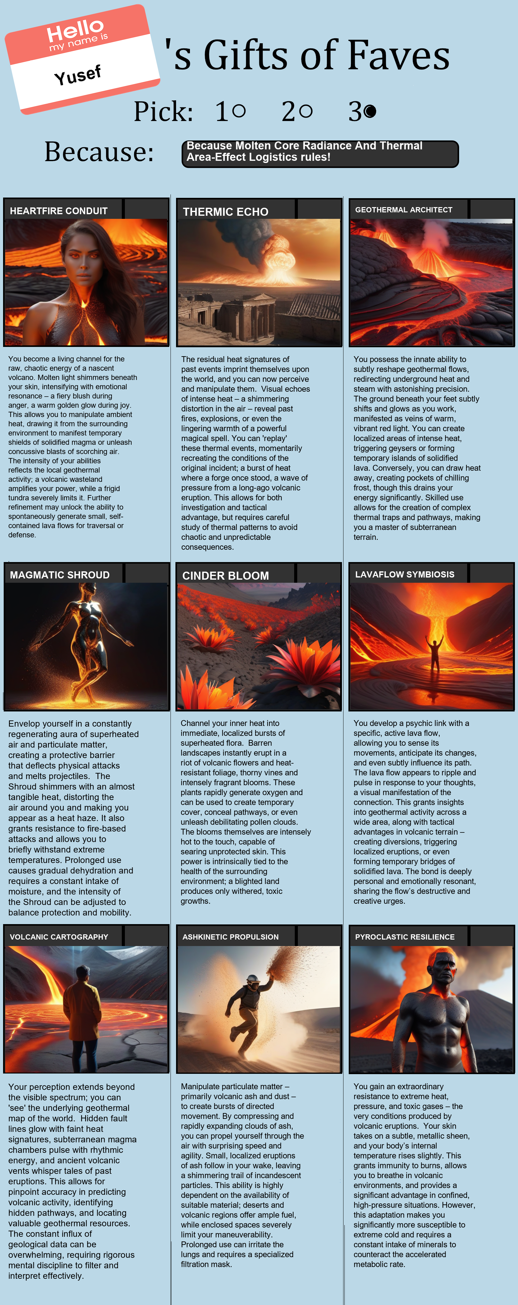 Molten Core Radiance And Thermal Area-Effect Logistics