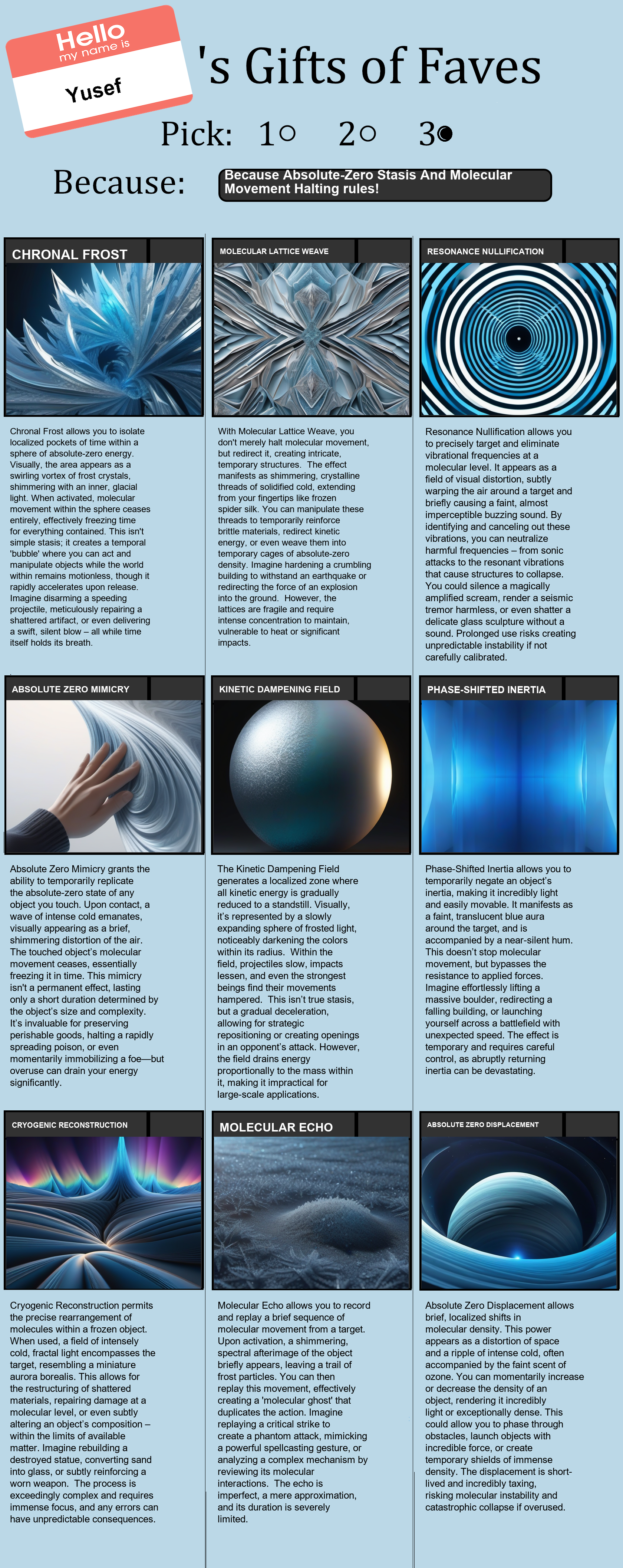 Absolute-Zero Stasis And Molecular Movement Halting
