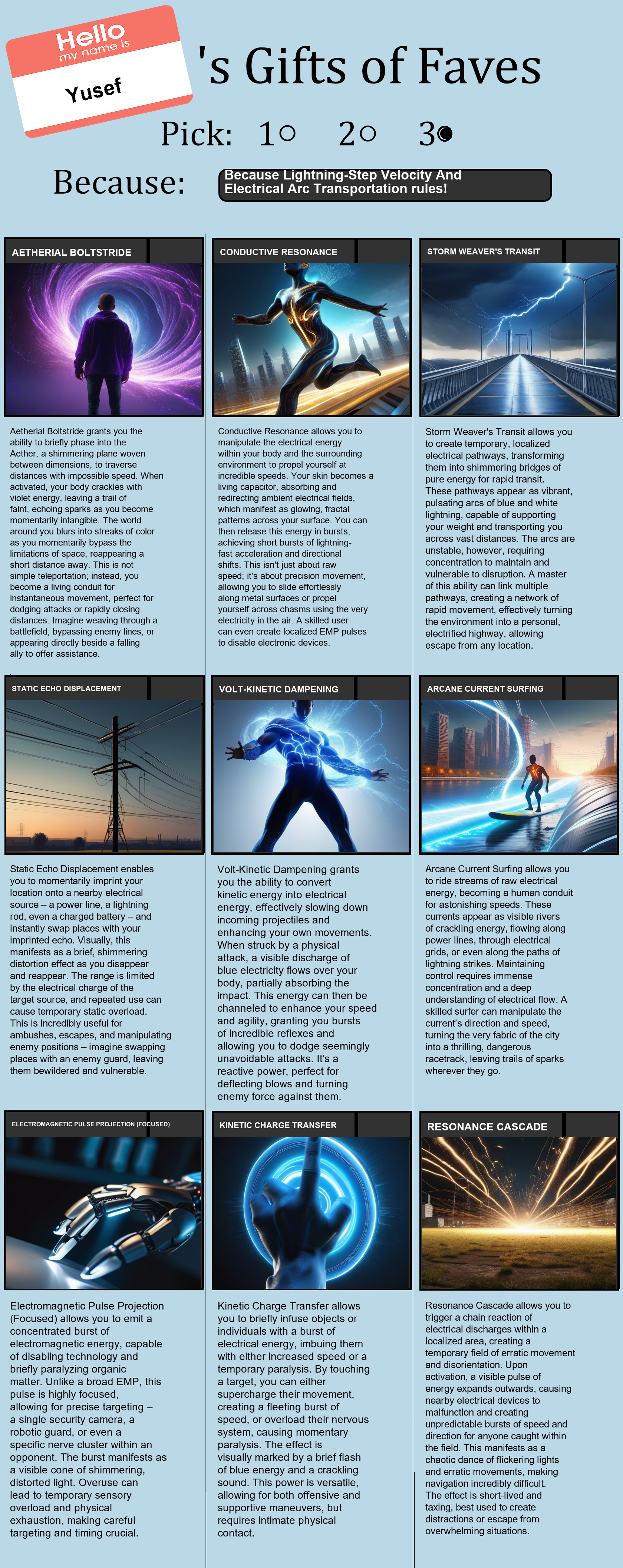 Lightning-Step Velocity And Electrical Arc Transportation
