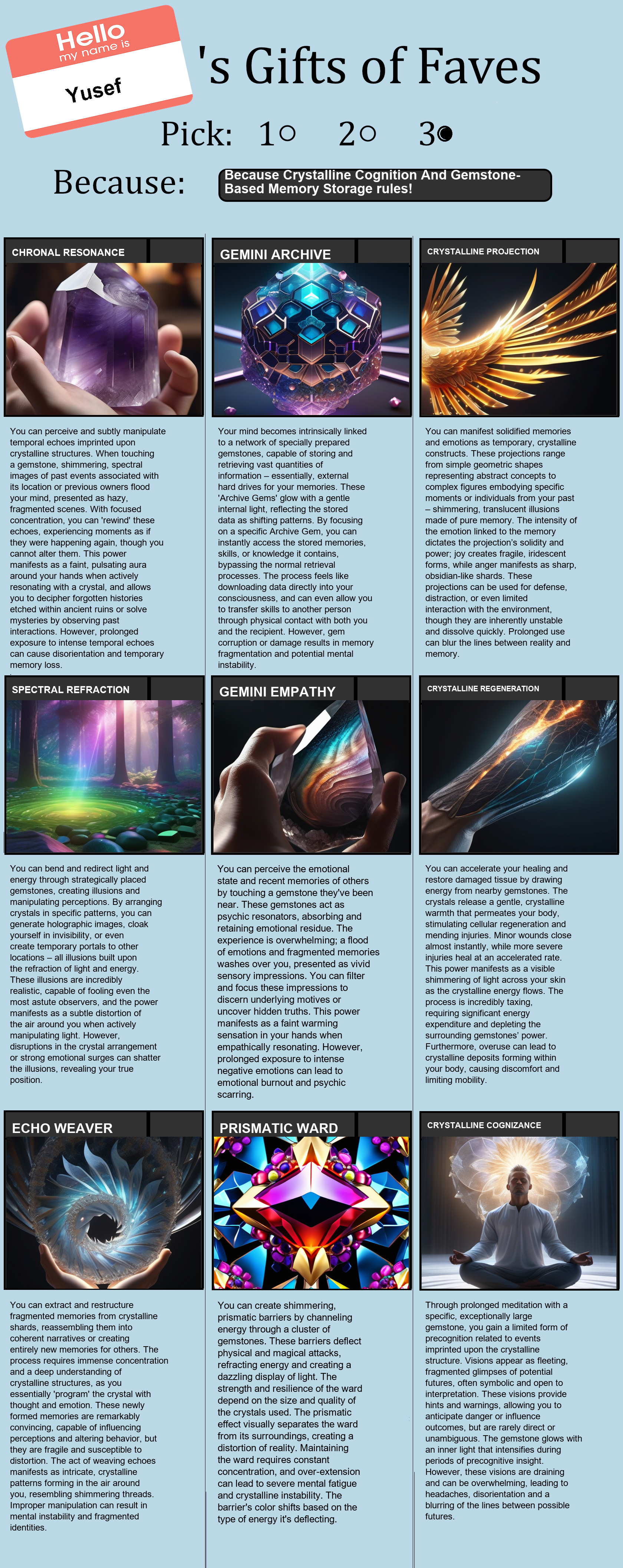 Crystalline Cognition And Gemstone-Based Memory Storage