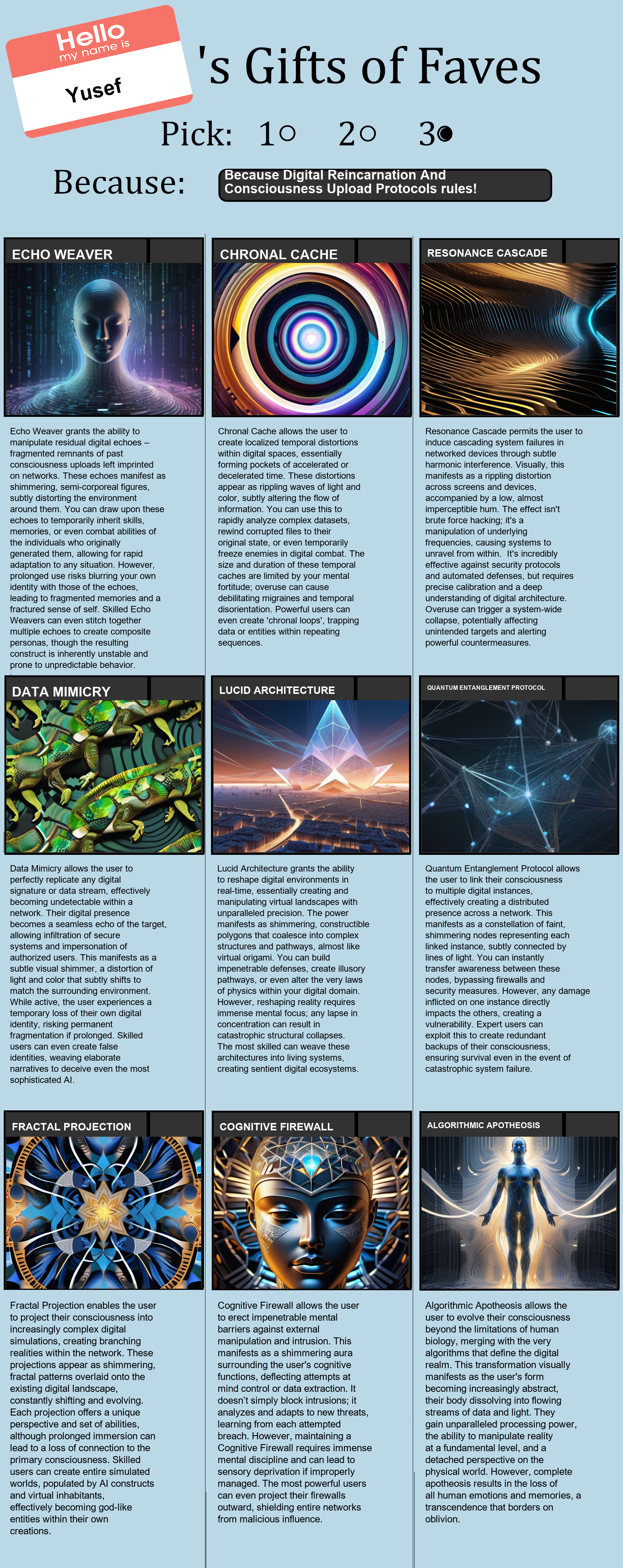 Digital Reincarnation And Consciousness Upload Protocols