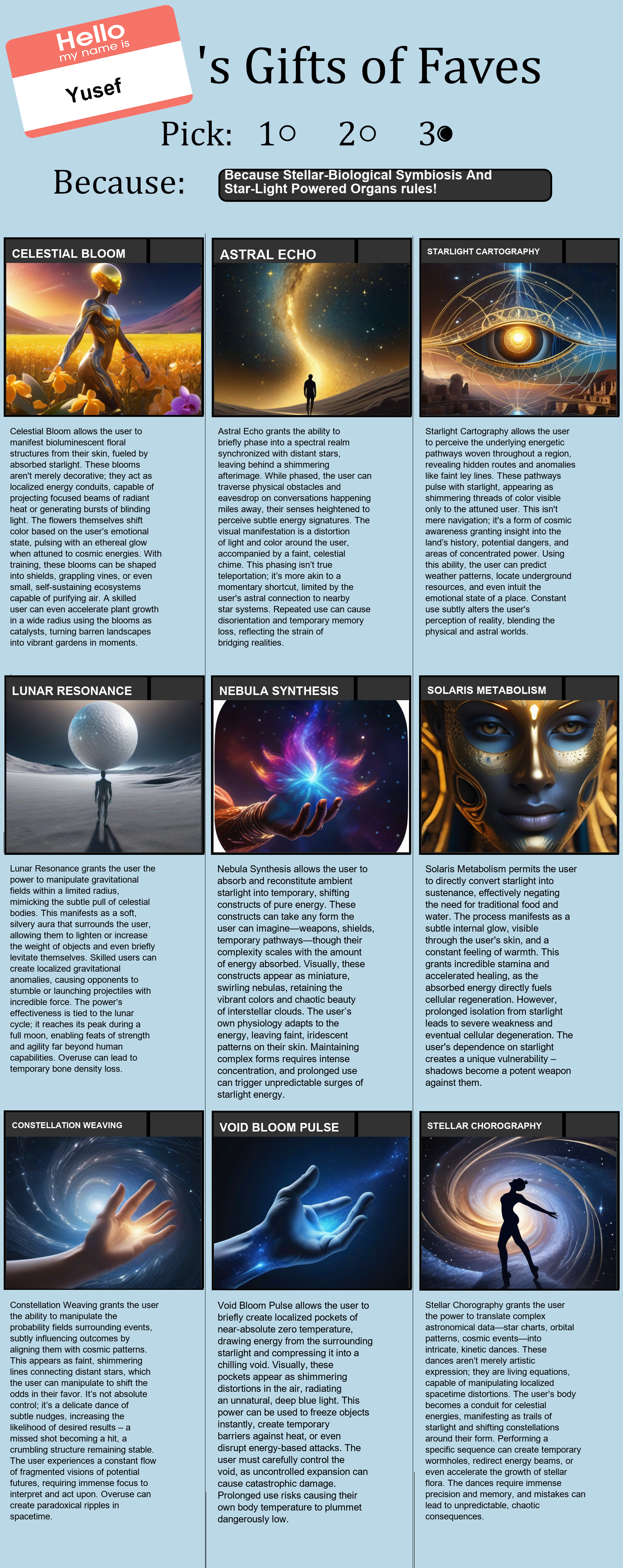 Stellar-Biological Symbiosis And Star-Light Powered Organs