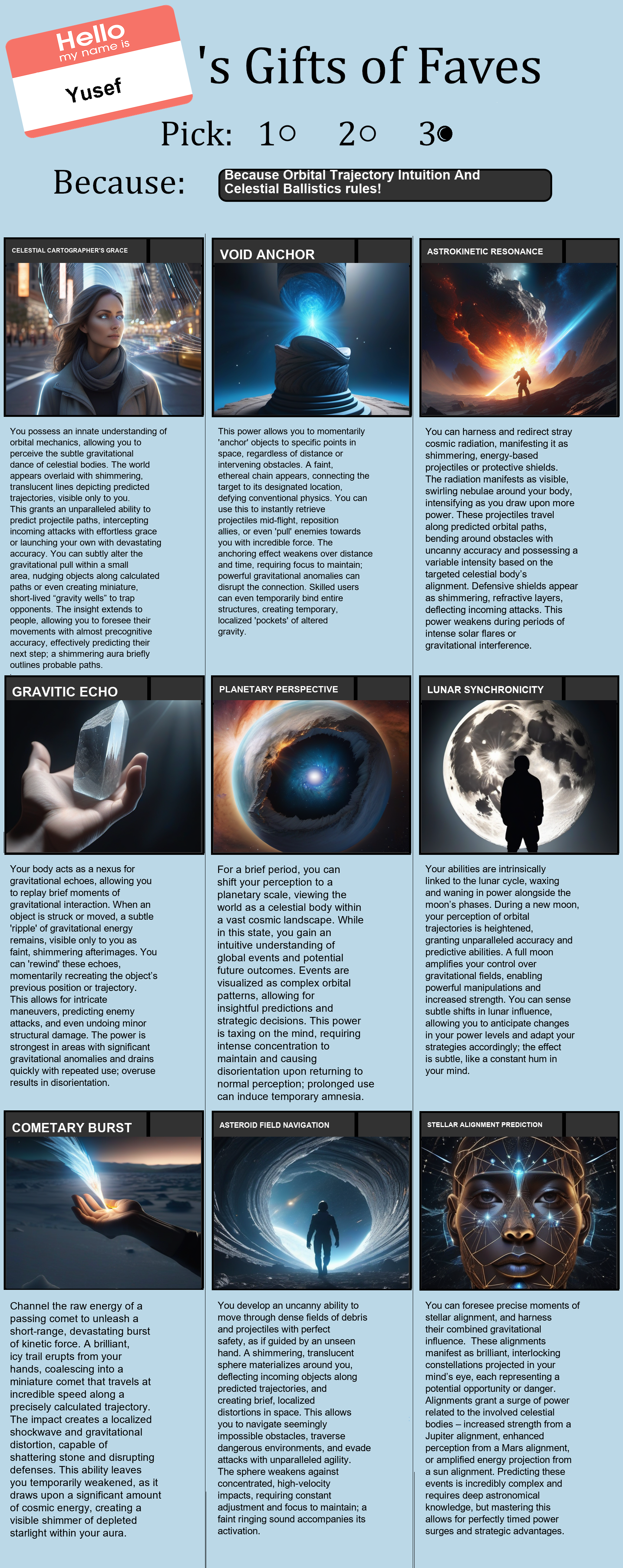 Orbital Trajectory Intuition And Celestial Ballistics
