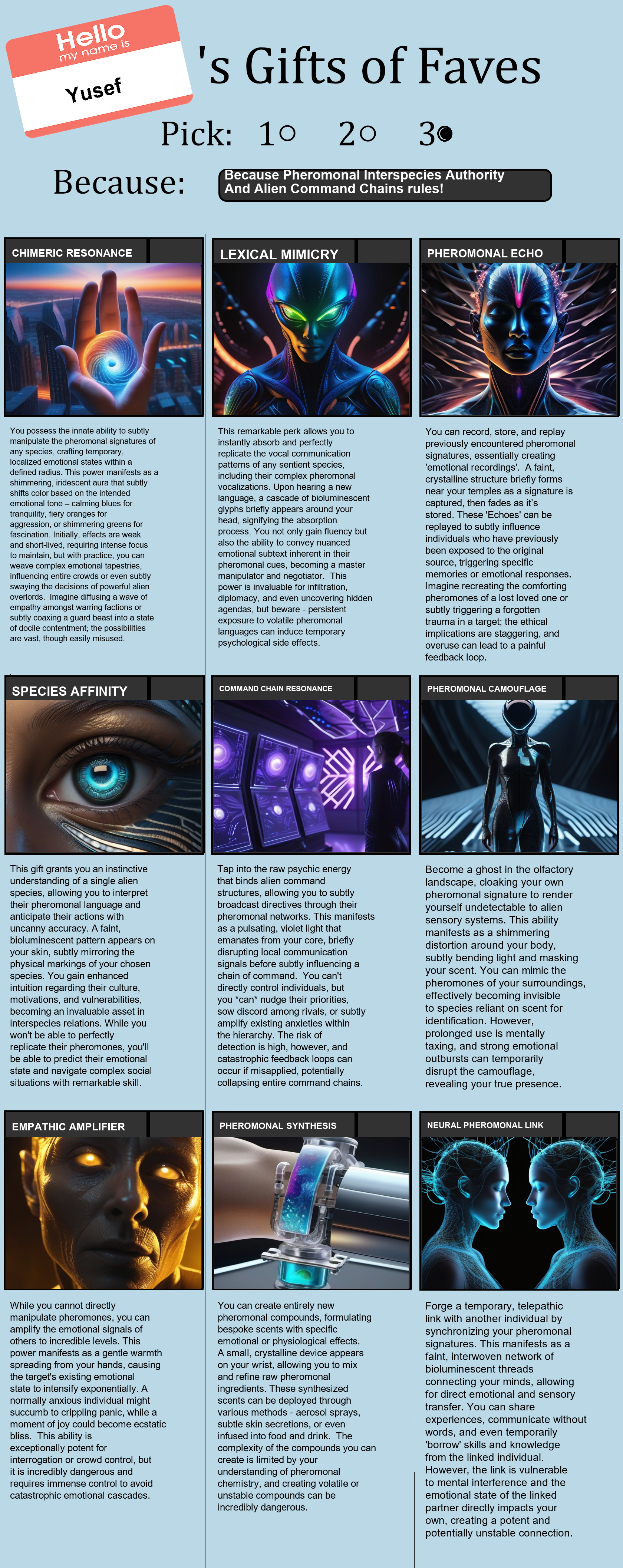 Pheromonal Interspecies Authority And Alien Command Chains
