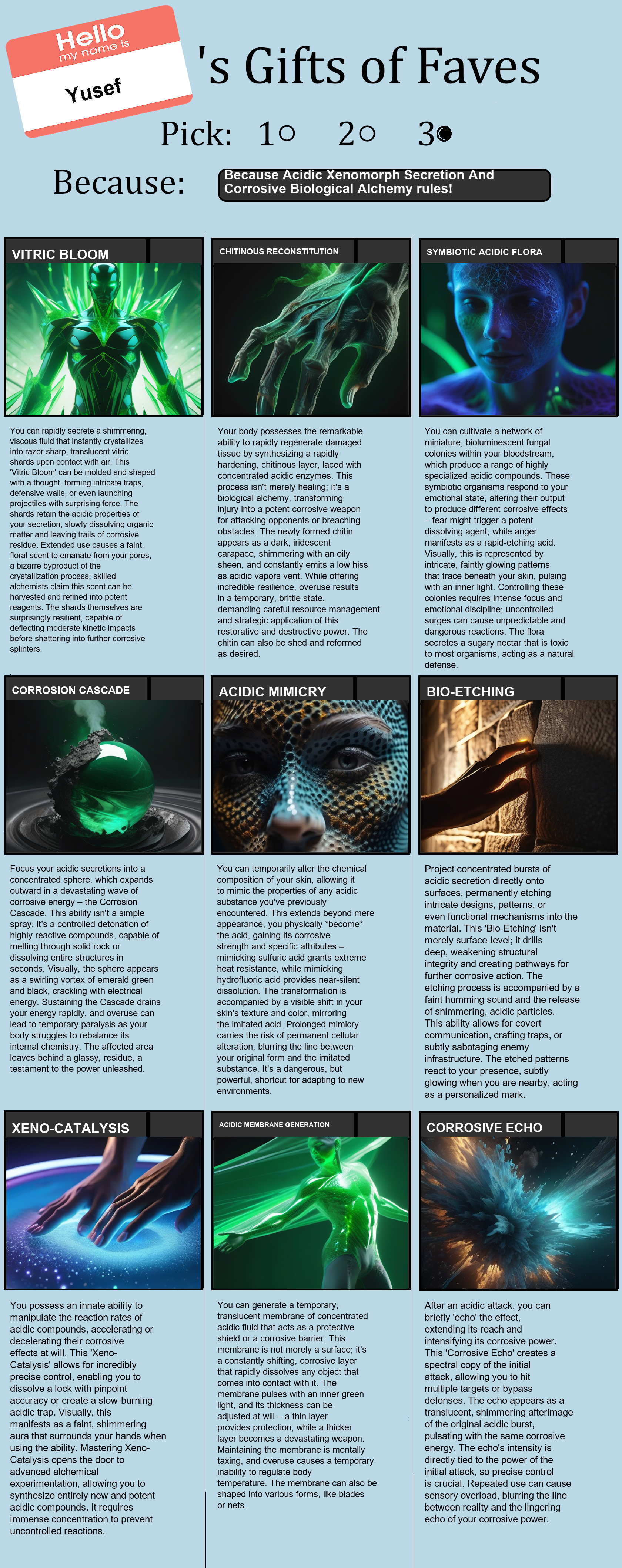 Acidic Xenomorph Secretion And Corrosive Biological Alchemy