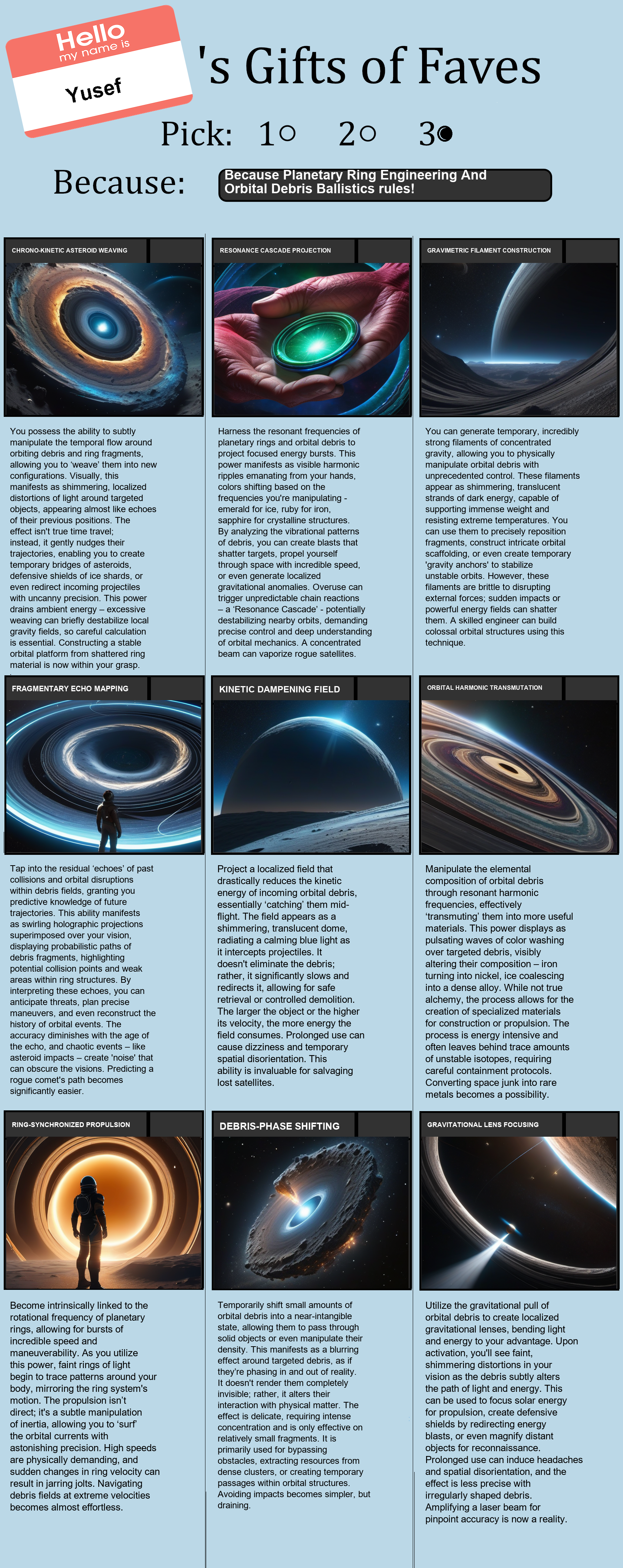 Planetary Ring Engineering And Orbital Debris Ballistics