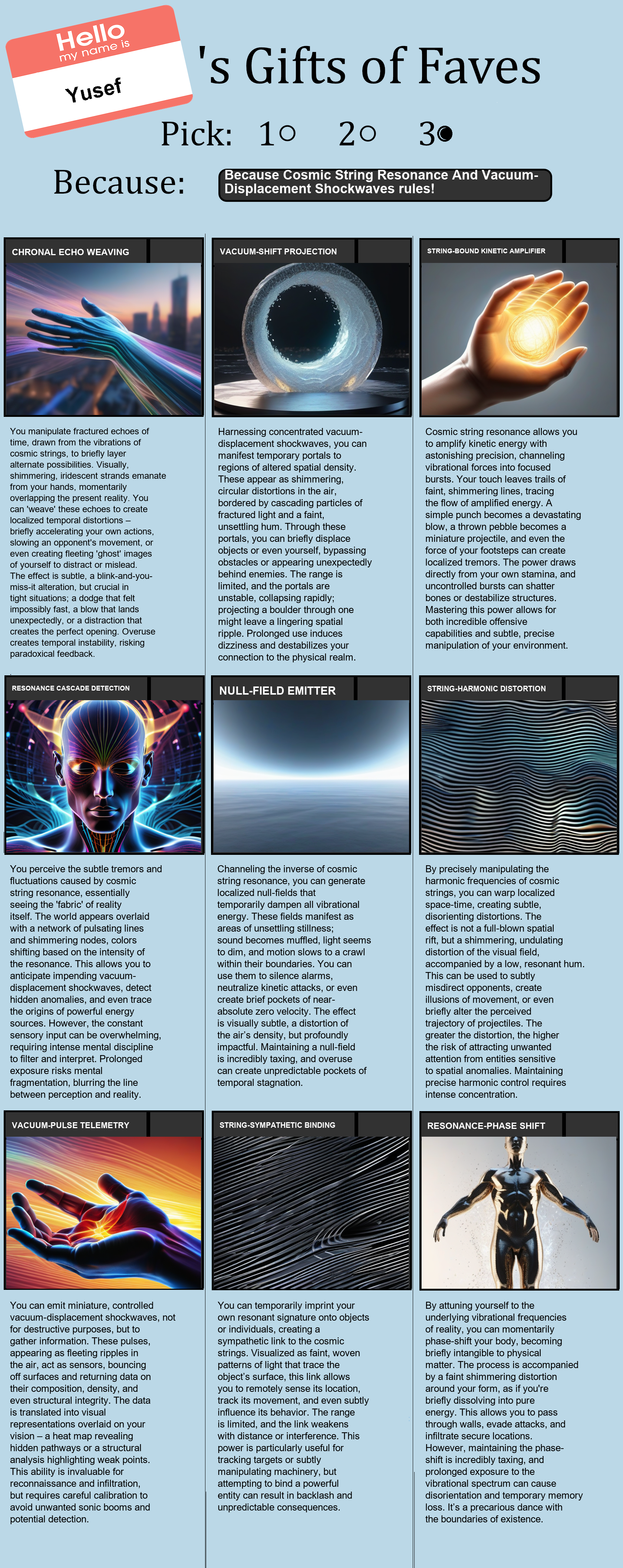 Cosmic String Resonance And Vacuum-Displacement Shockwaves