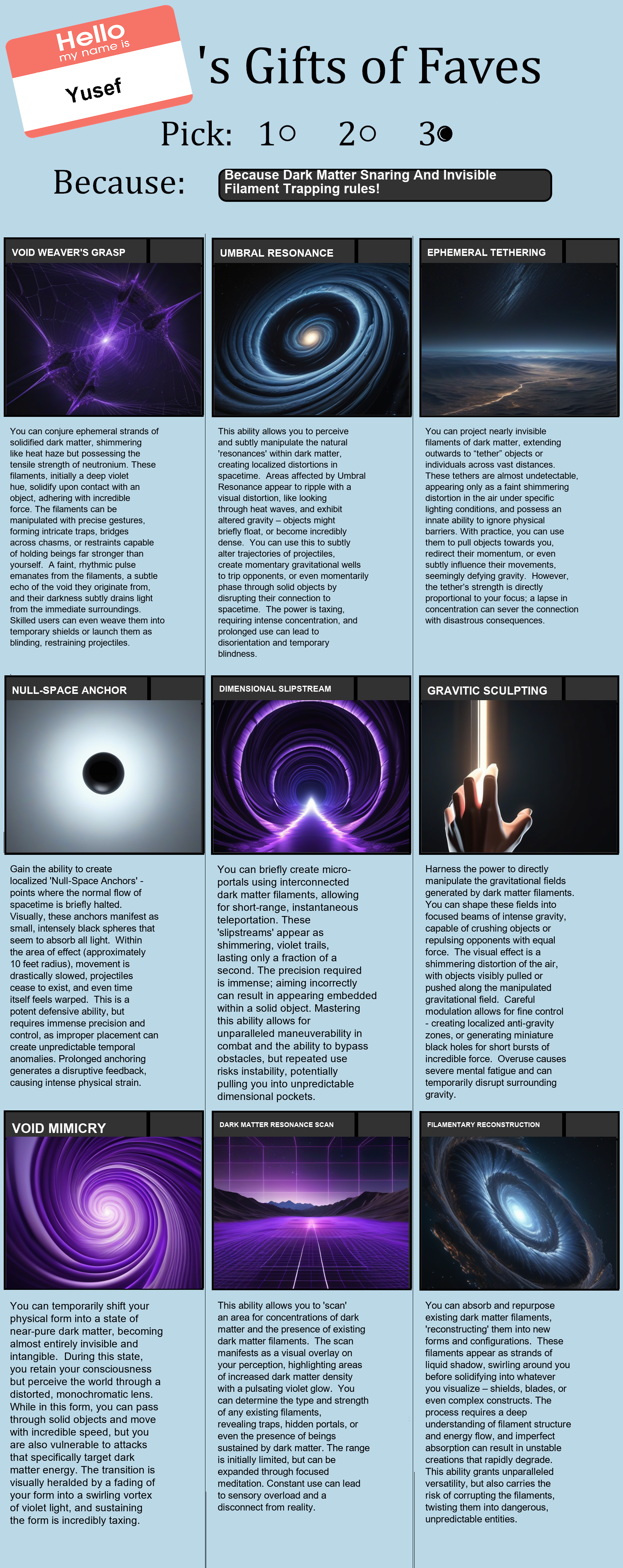 Dark Matter Snaring And Invisible Filament Trapping