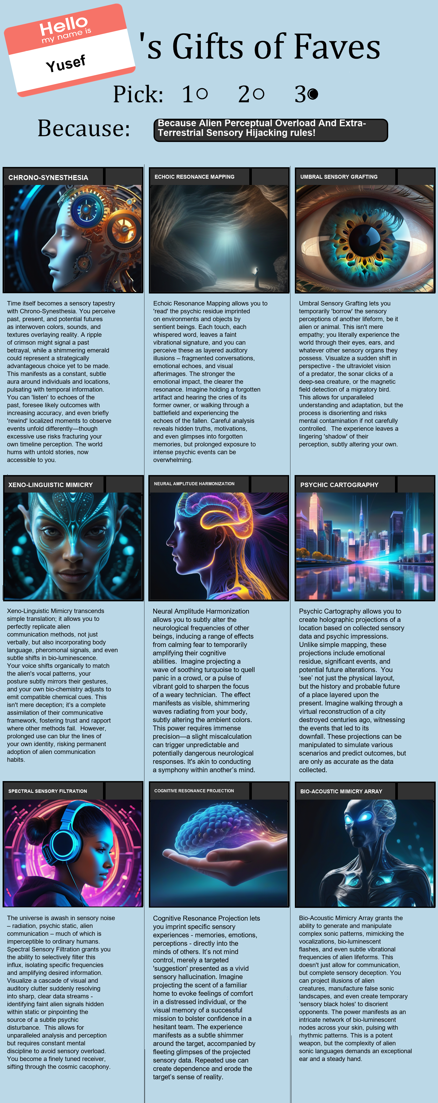 Alien Perceptual Overload And Extra-Terrestrial Sensory Hijacking