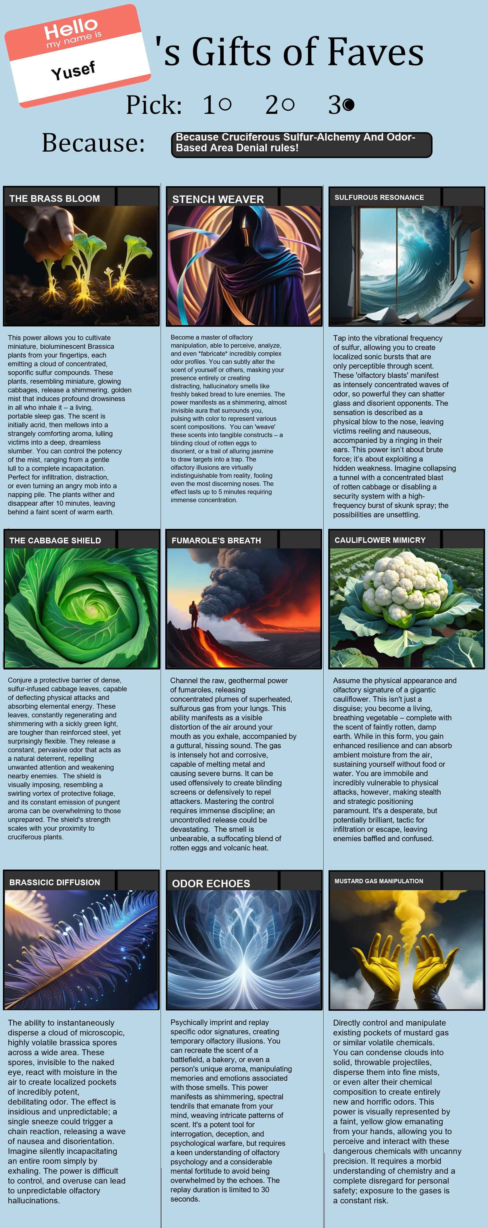 Cruciferous Sulfur-Alchemy And Odor-Based Area Denial