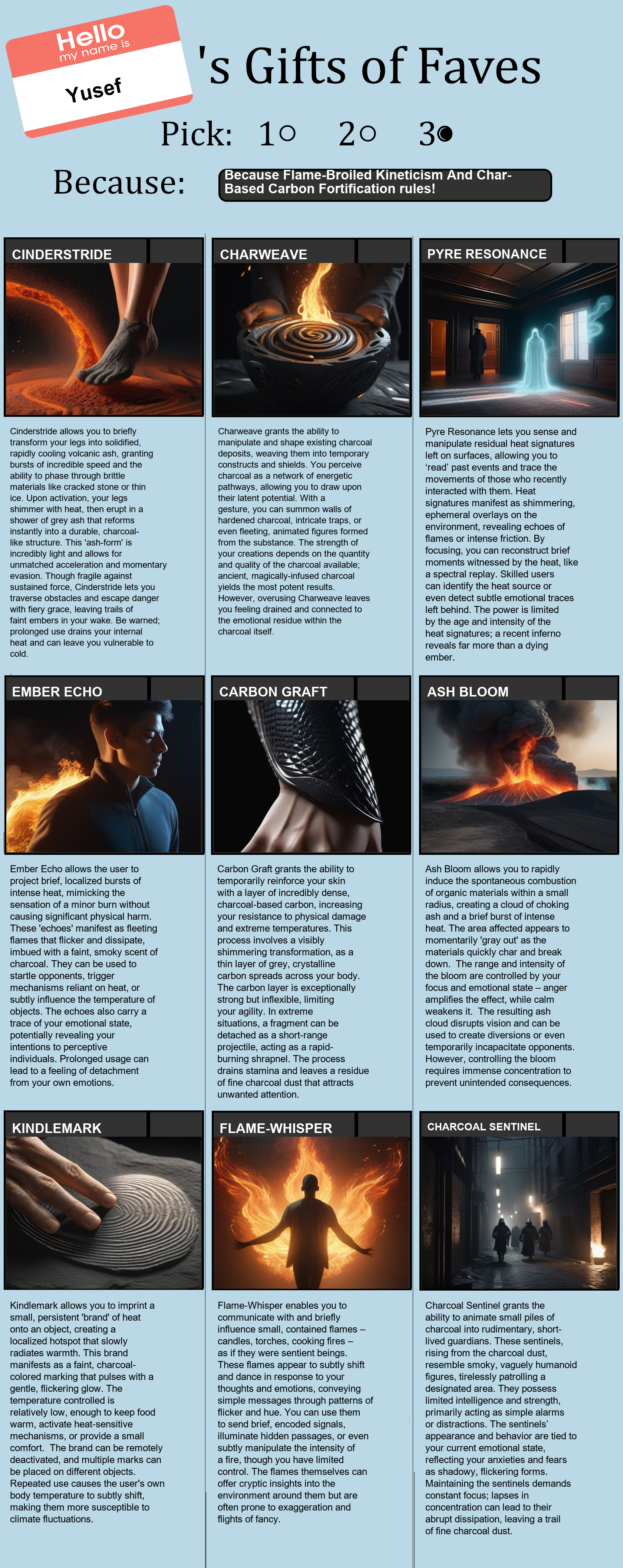 Flame-Broiled Kineticism And Char-Based Carbon Fortification