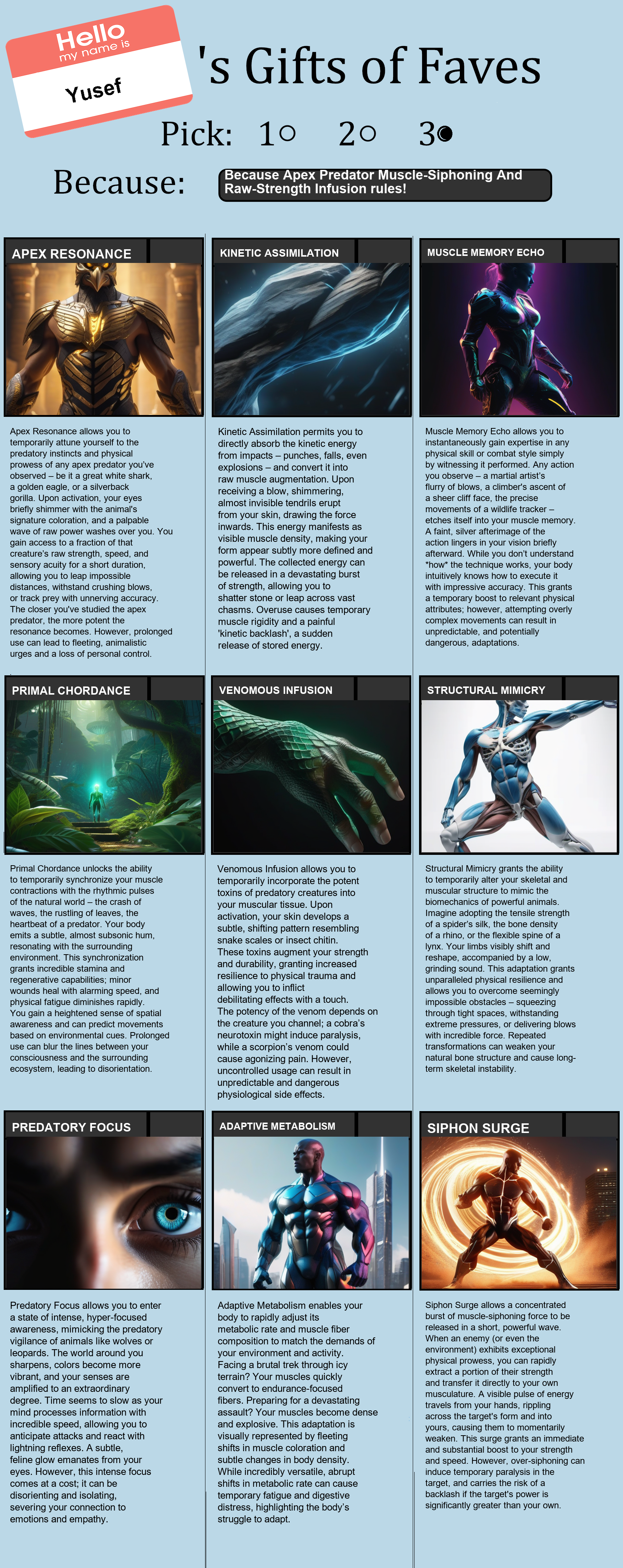 Apex Predator Muscle-Siphoning And Raw-Strength Infusion