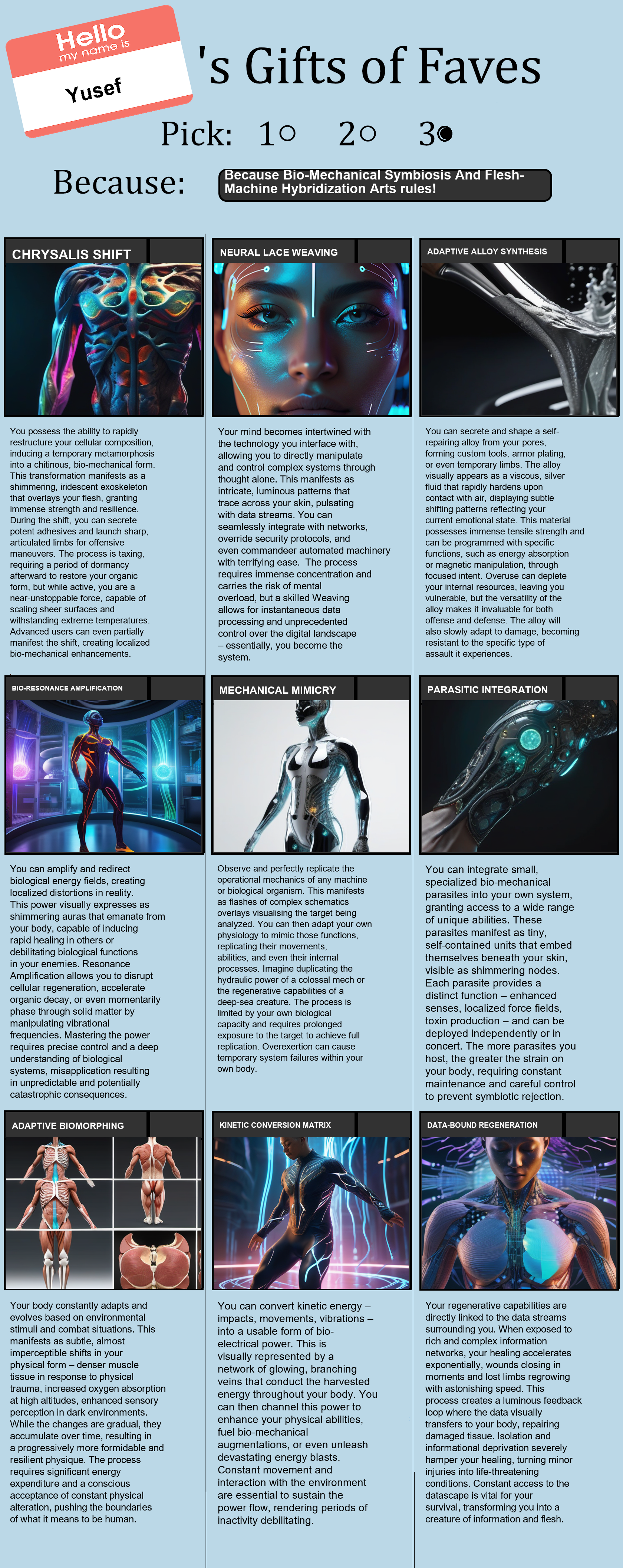 Bio-Mechanical Symbiosis And Flesh-Machine Hybridization Arts