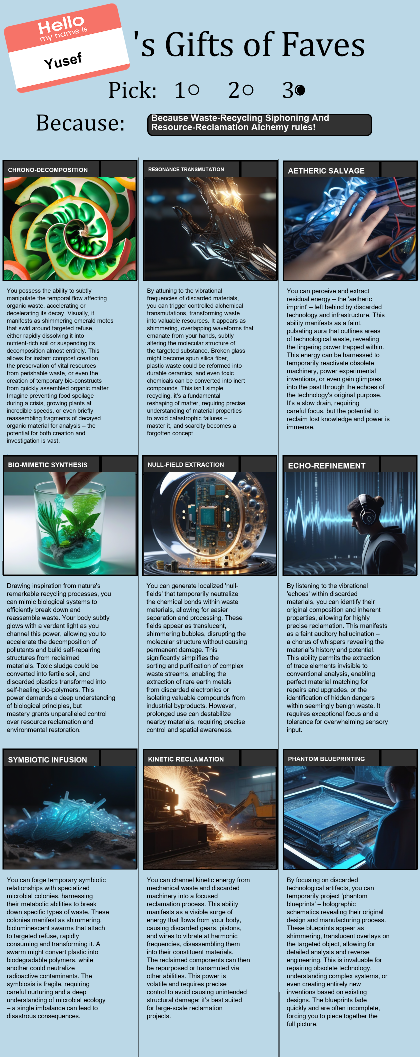 Waste-Recycling Siphoning And Resource-Reclamation Alchemy