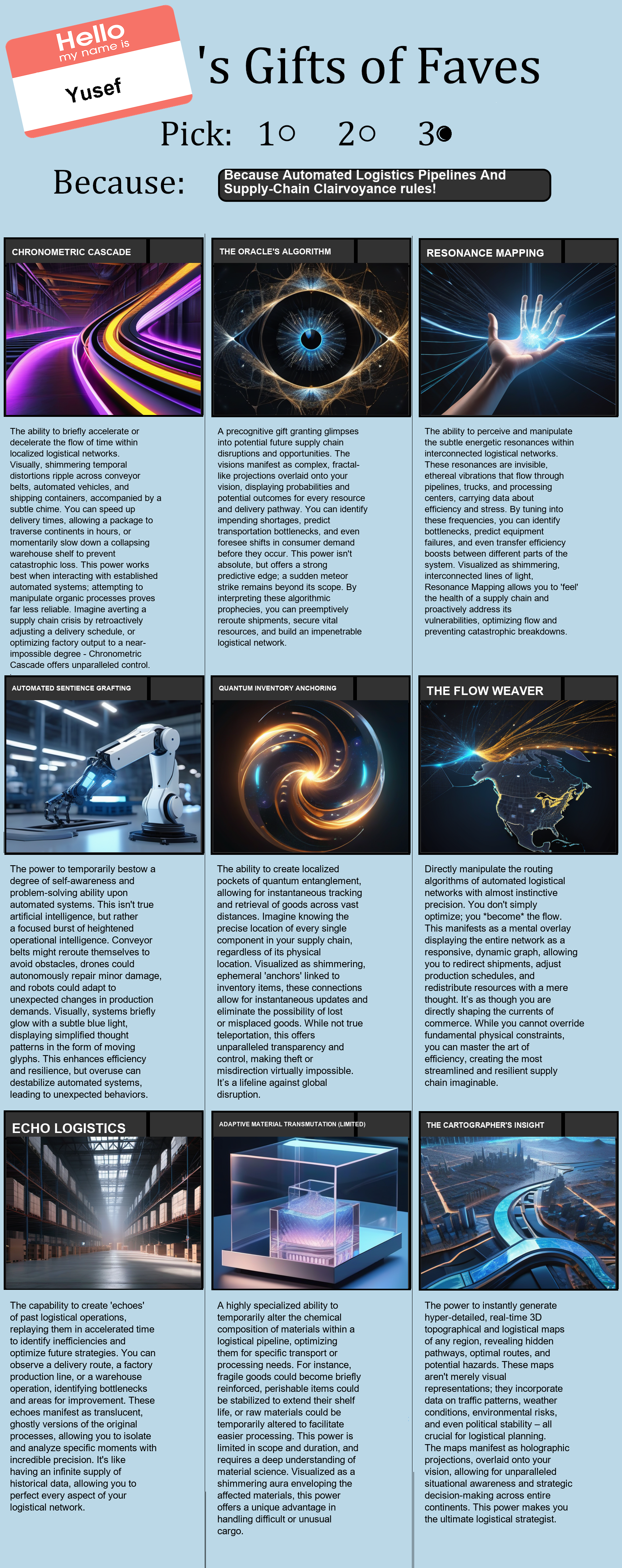 Automated Logistics Pipelines And Supply-Chain Clairvoyance