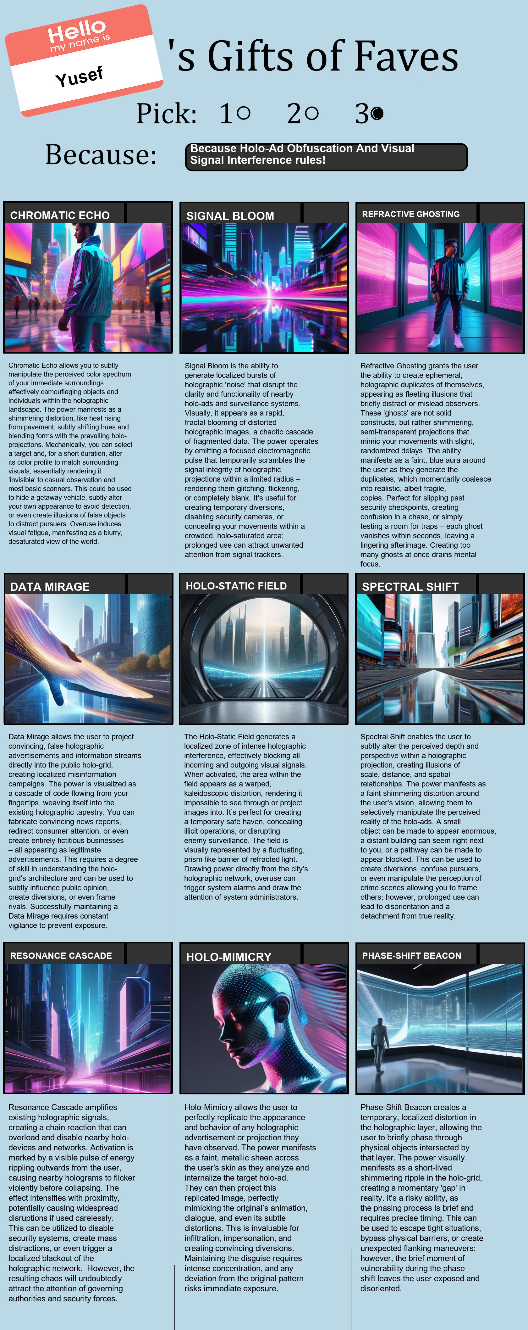 Holo-Ad Obfuscation And Visual Signal Interference