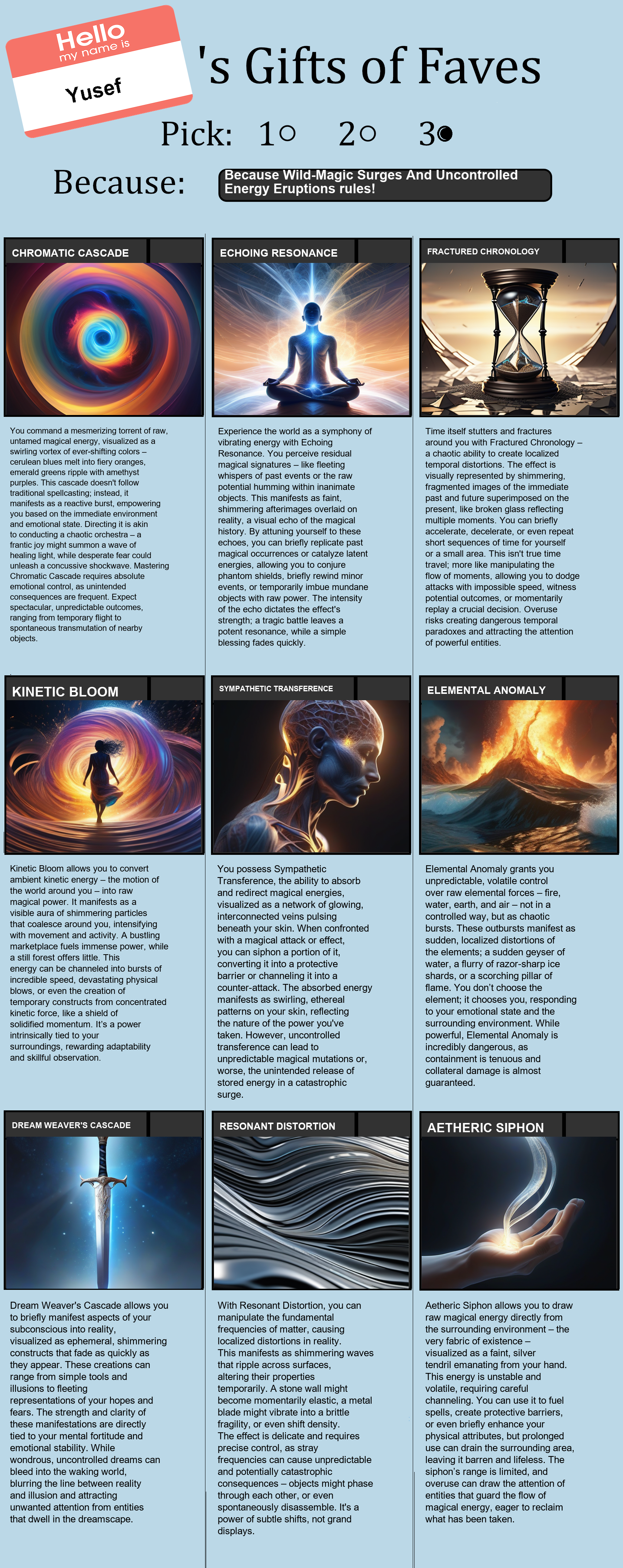 Wild-Magic Surges And Uncontrolled Energy Eruptions