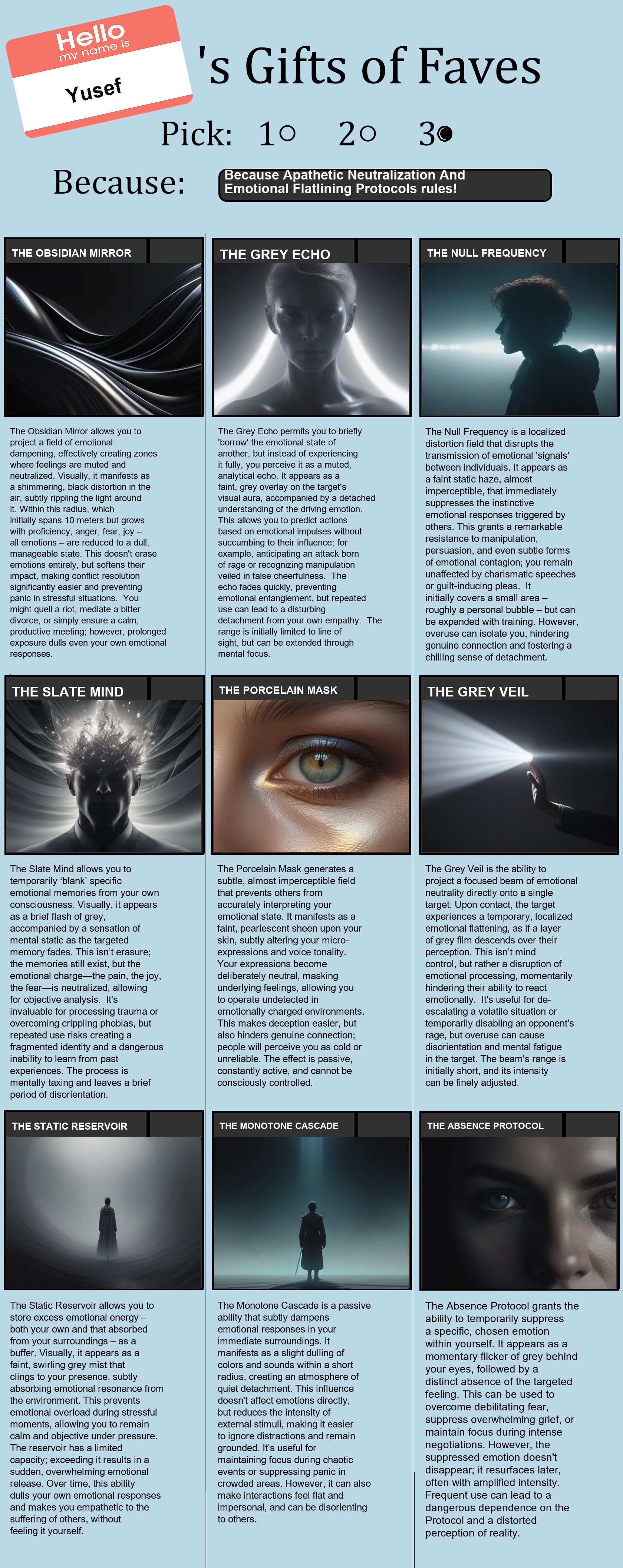 Apathetic Neutralization And Emotional Flatlining Protocols