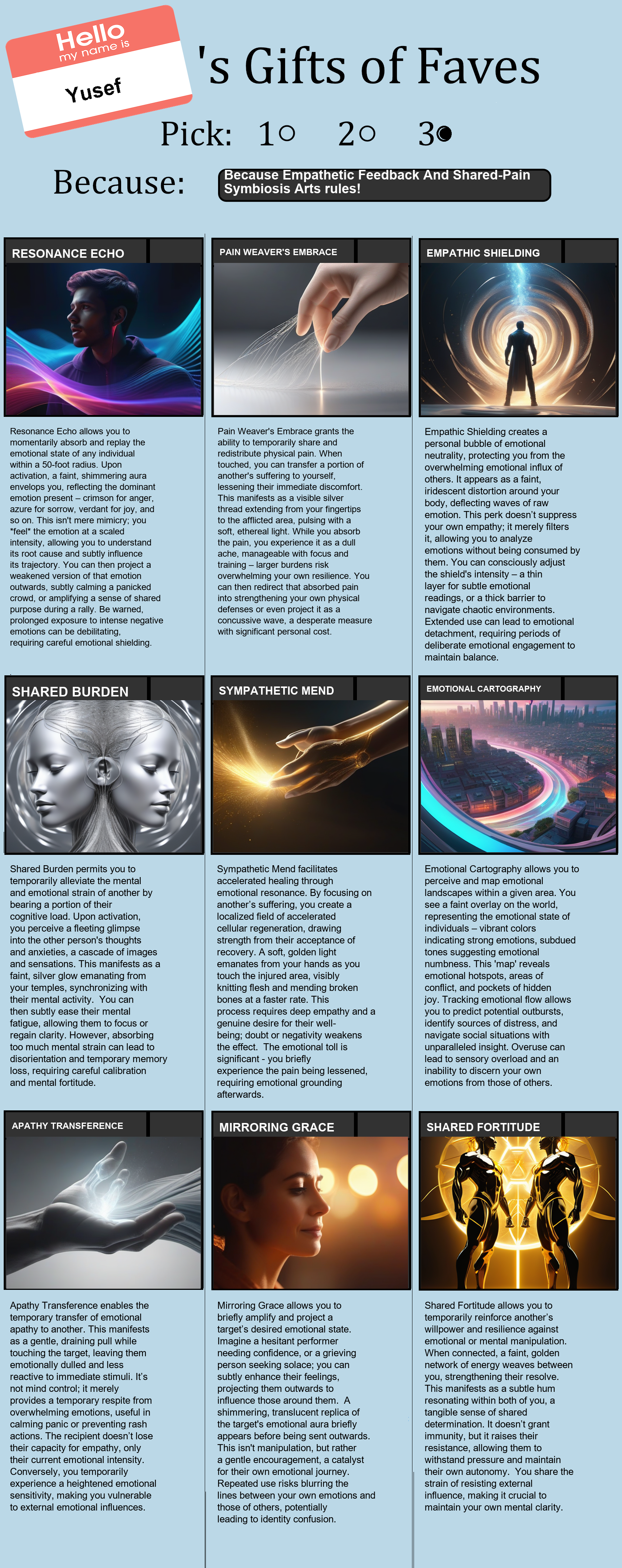 Empathetic Feedback And Shared-Pain Symbiosis Arts