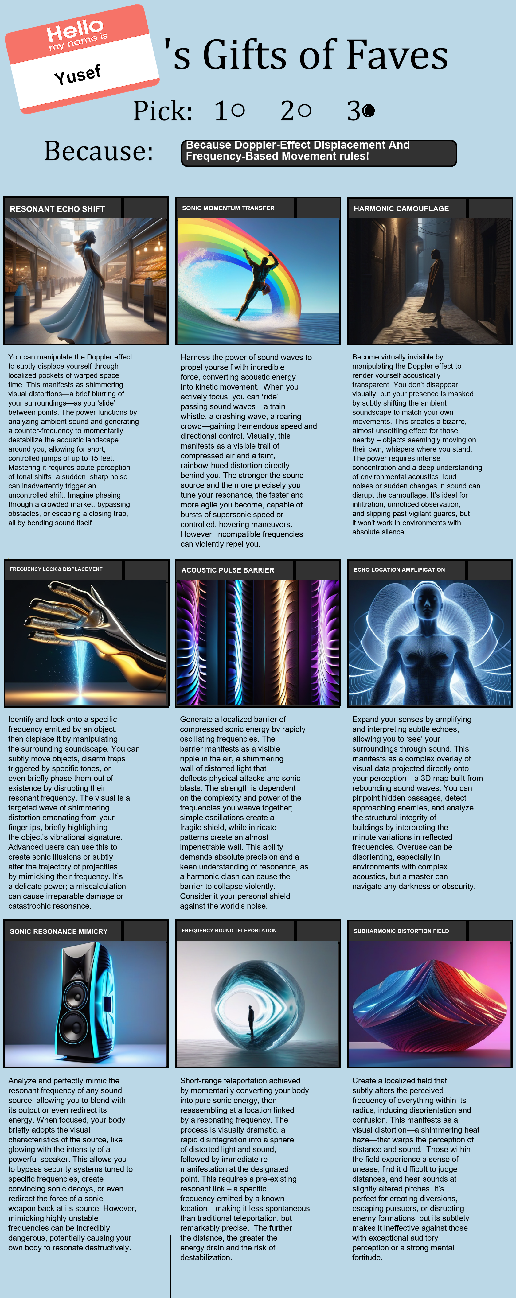 Doppler-Effect Displacement And Frequency-Based Movement