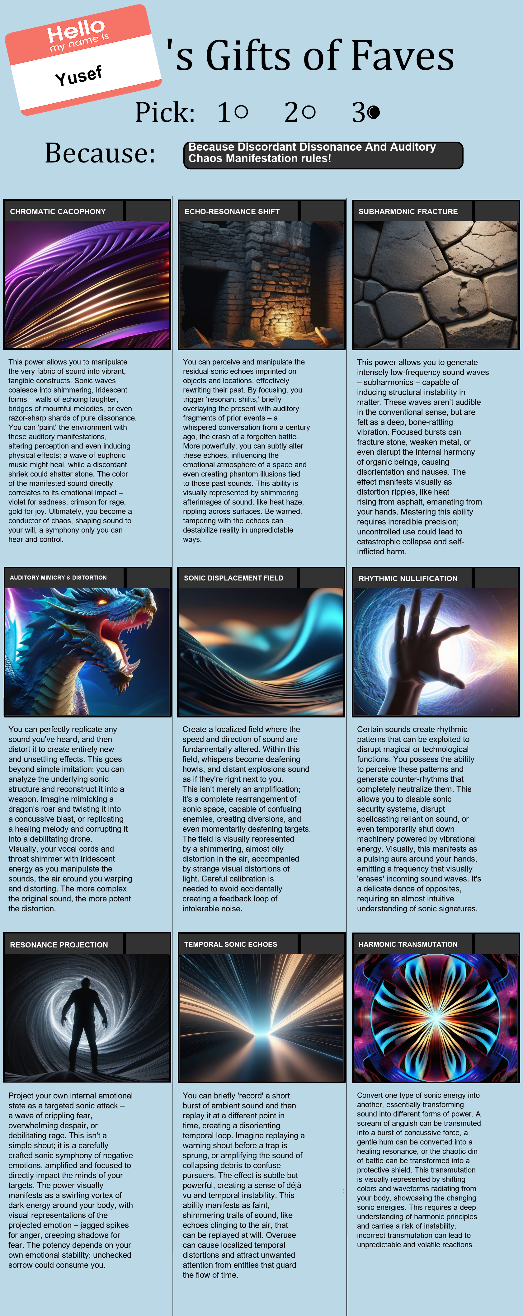 Discordant Dissonance And Auditory Chaos Manifestation