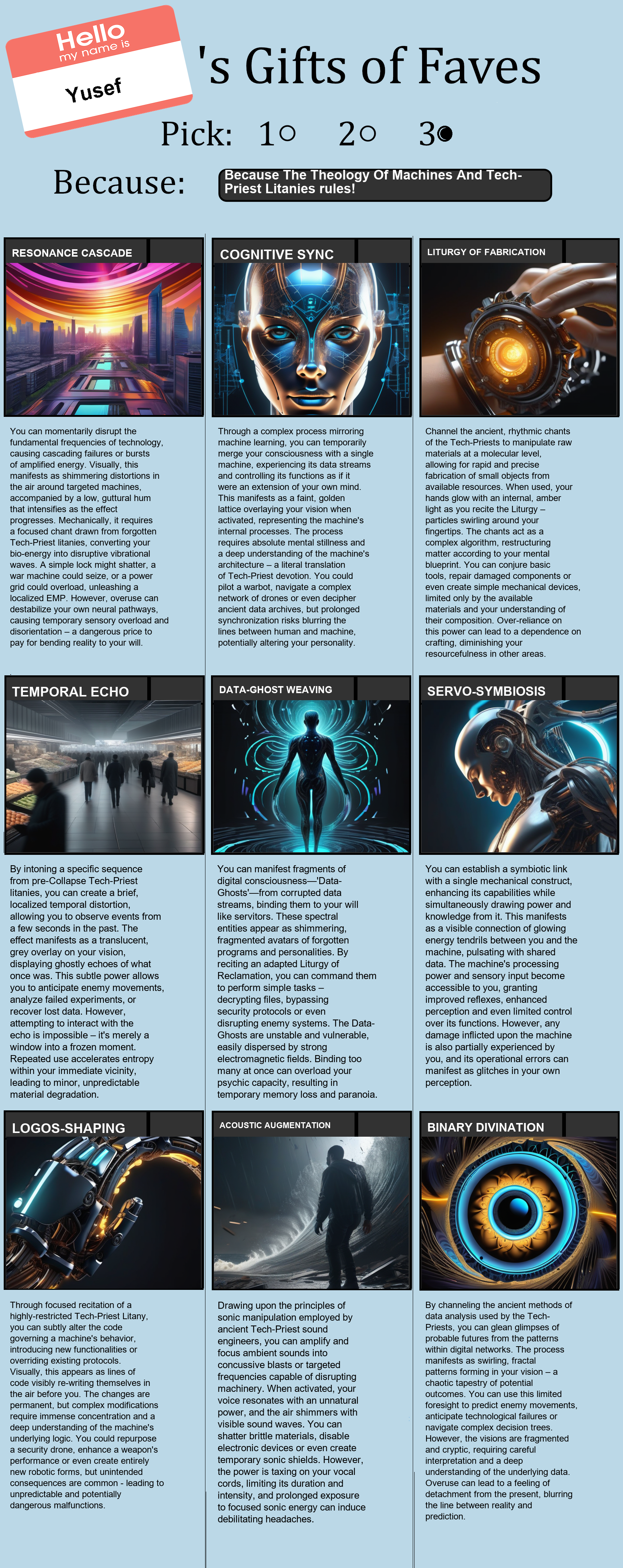 The Theology Of Machines And Tech-Priest Litanies