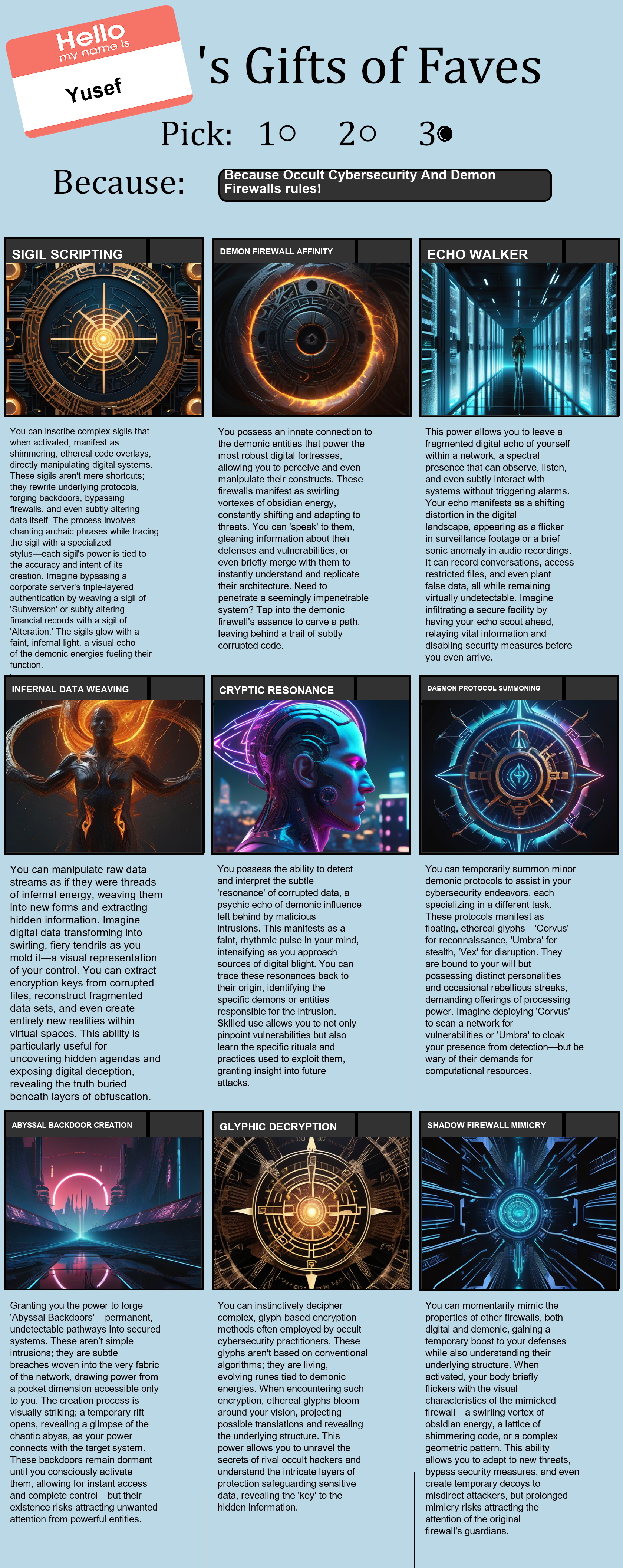 Occult Cybersecurity And Demon Firewalls