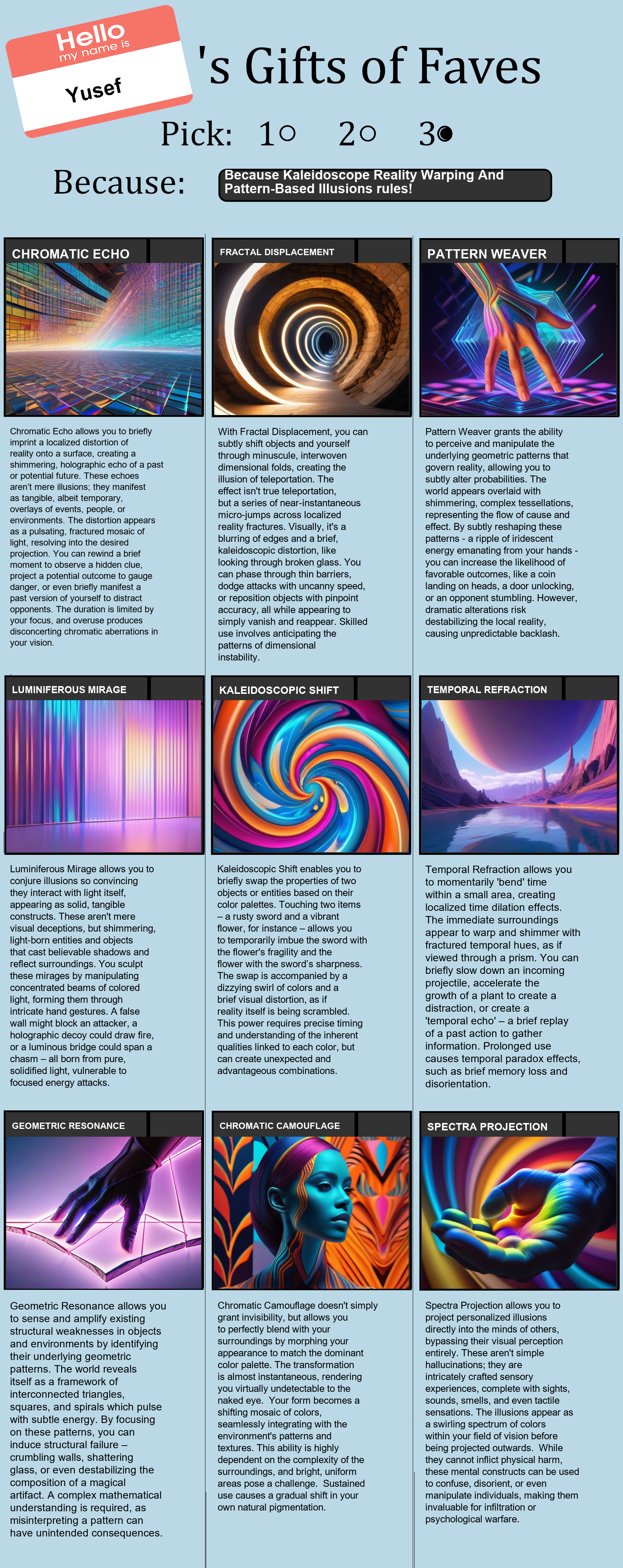Kaleidoscope Reality Warping And Pattern-Based Illusions