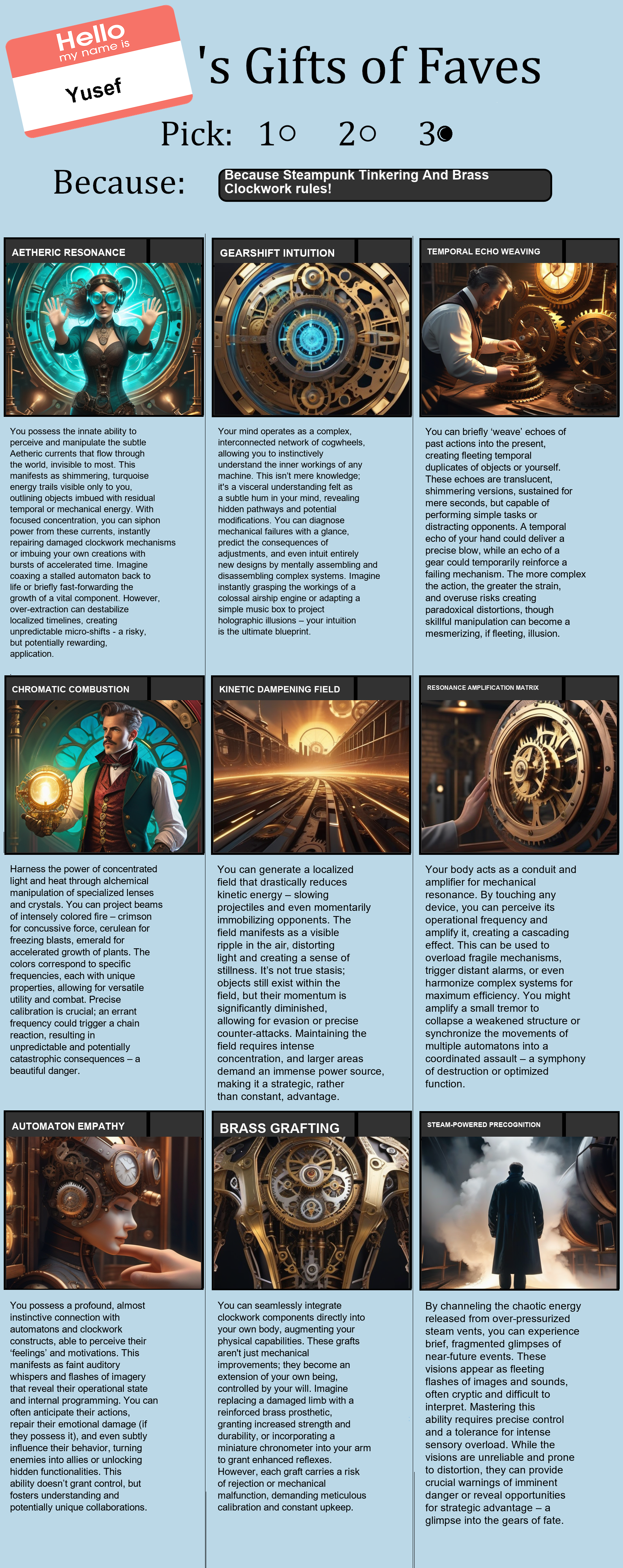 Steampunk Tinkering And Brass Clockwork