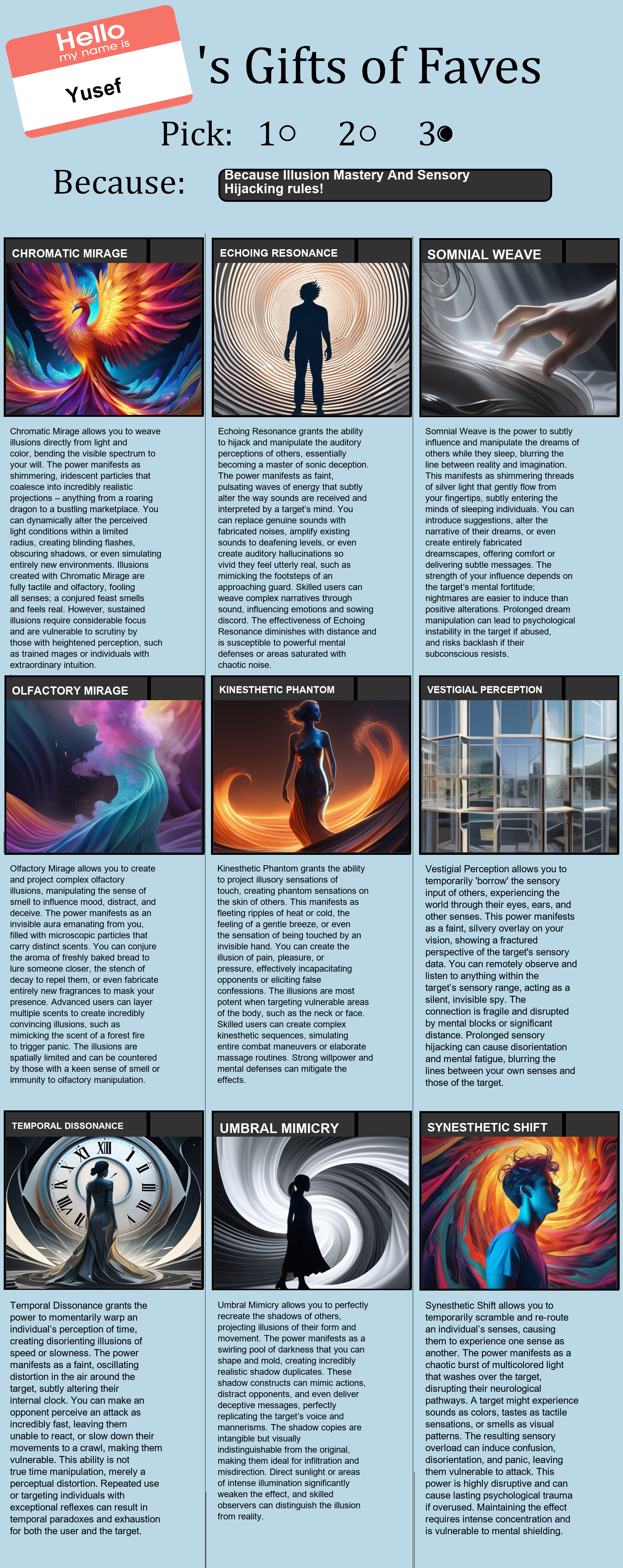 Illusion Mastery And Sensory Hijacking