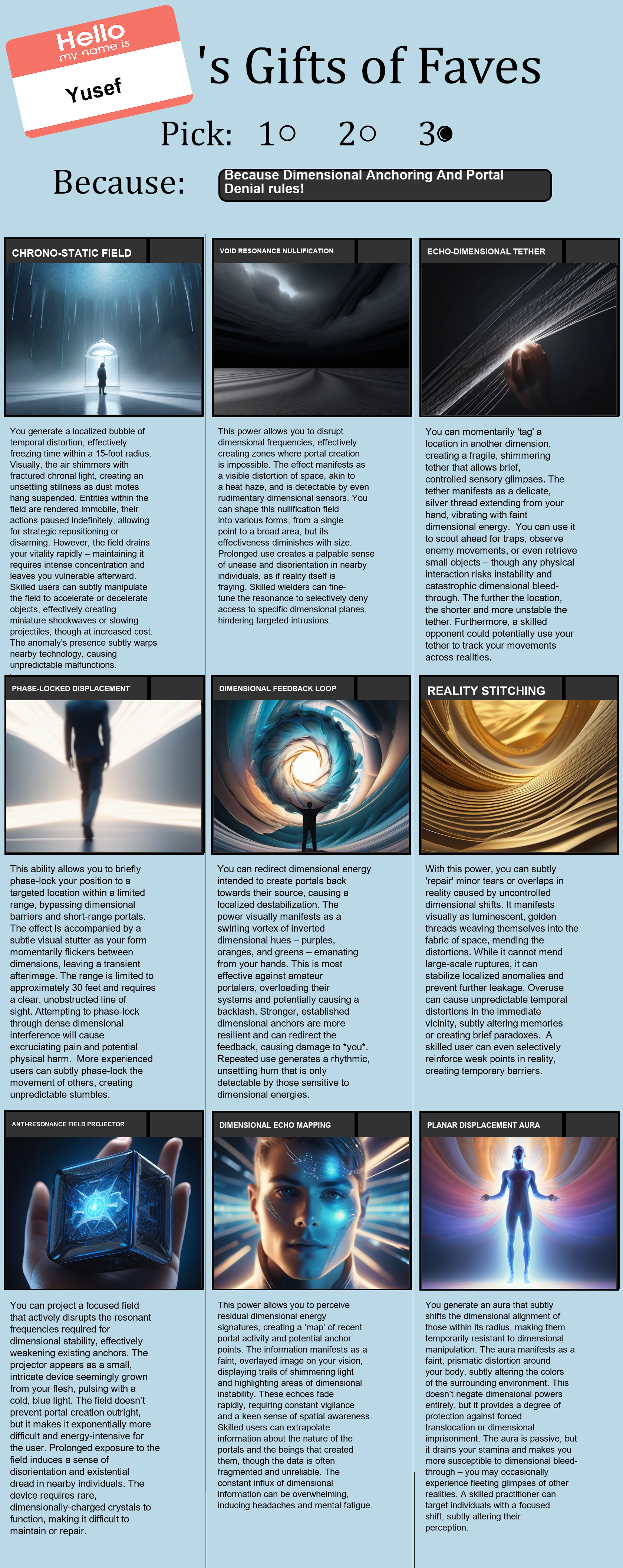 Dimensional Anchoring And Portal Denial